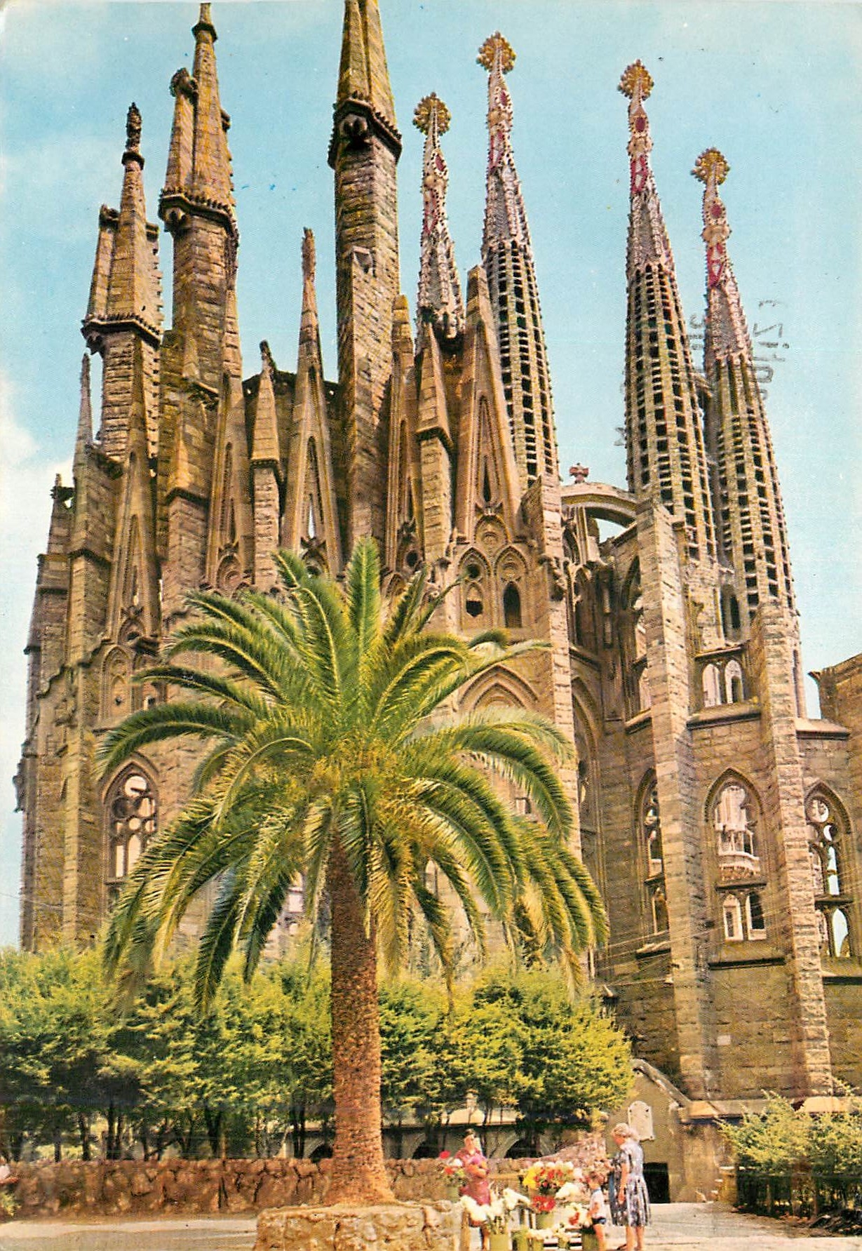 CPM Barcelona Temple Expiatoire de la Sainte Familia Aspis