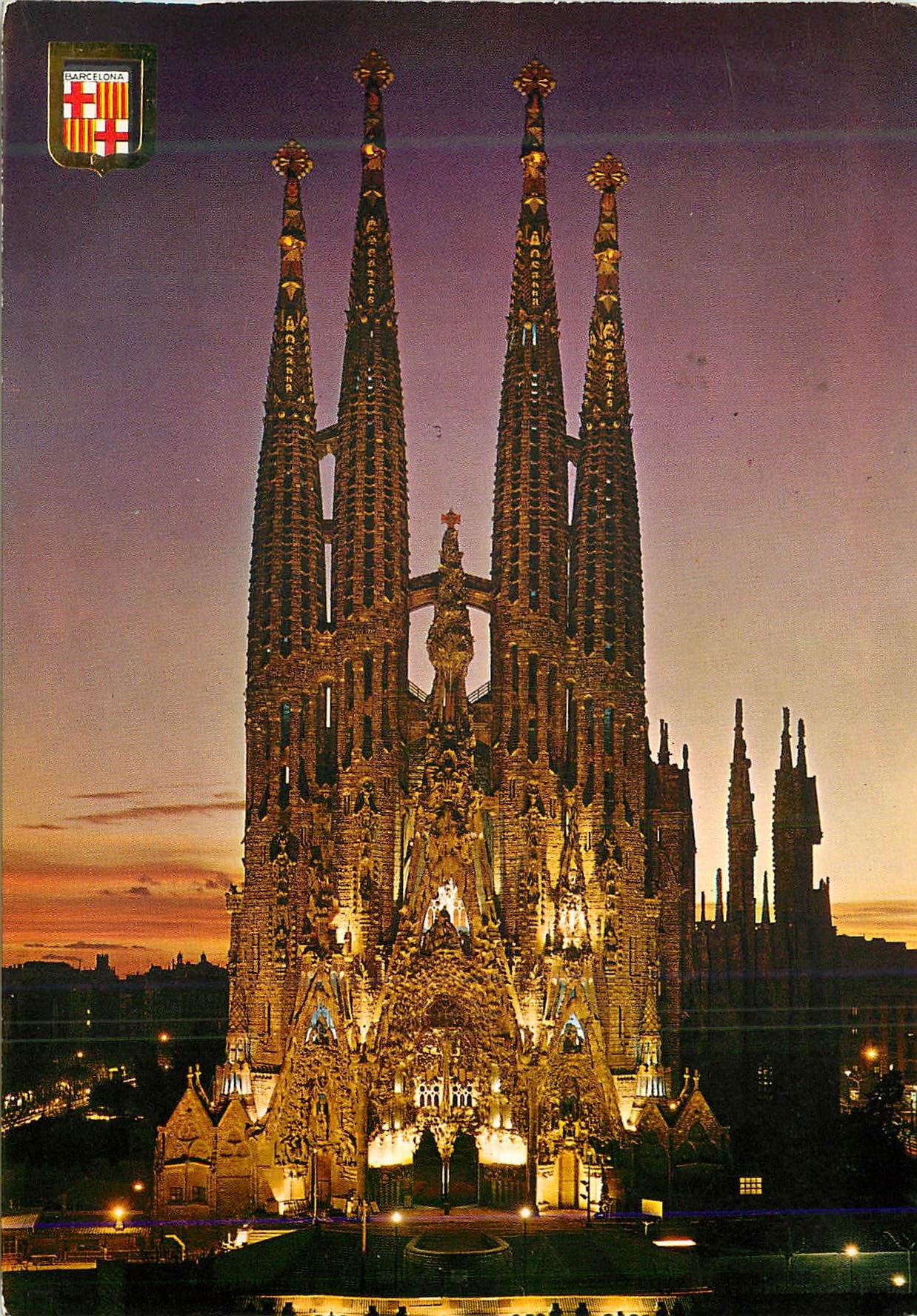 CPM Barcelona Temple de la Sacree Famille