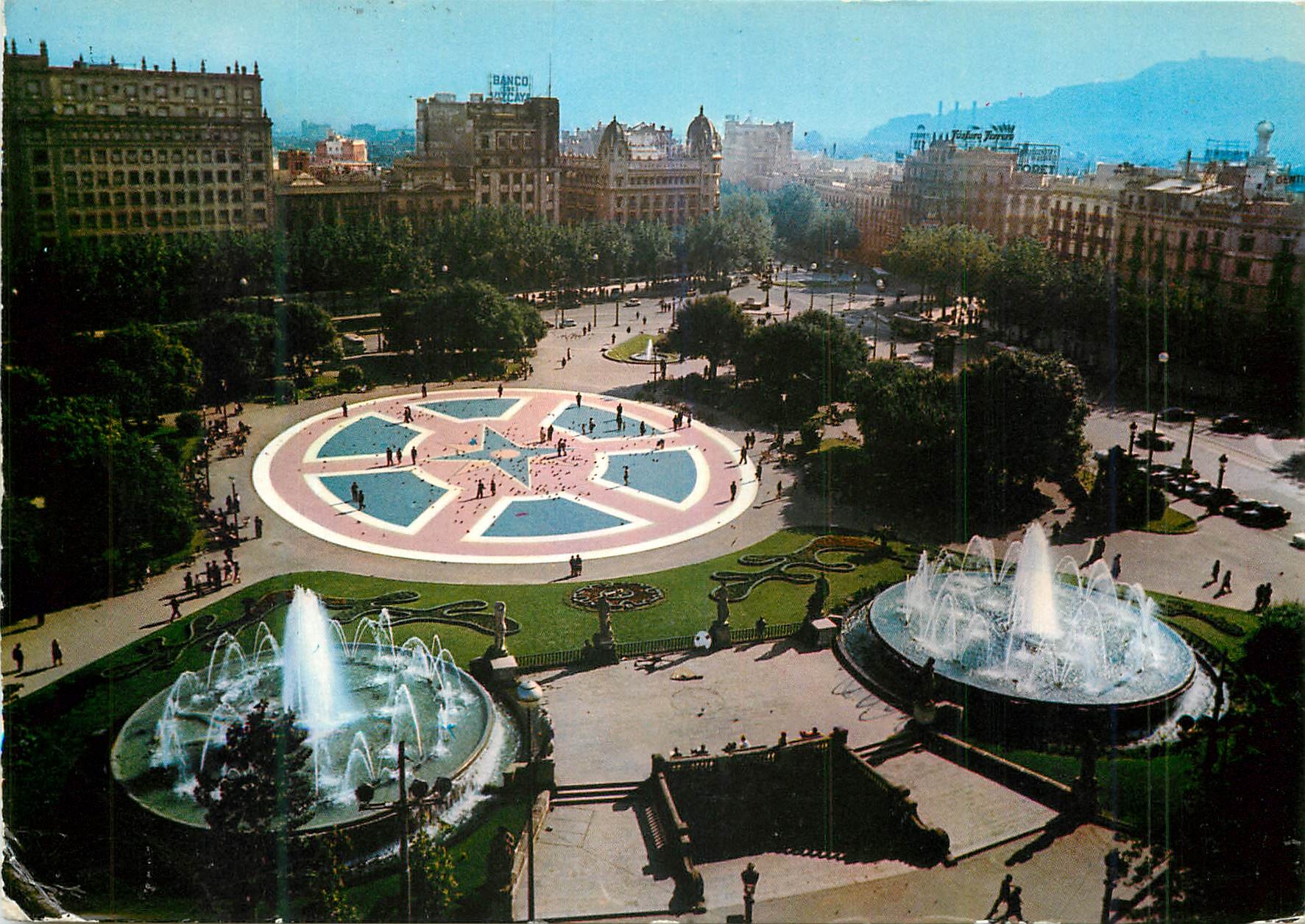 Plaza de Cataluña — Barcelone — Vision-Color Barcelona n°24