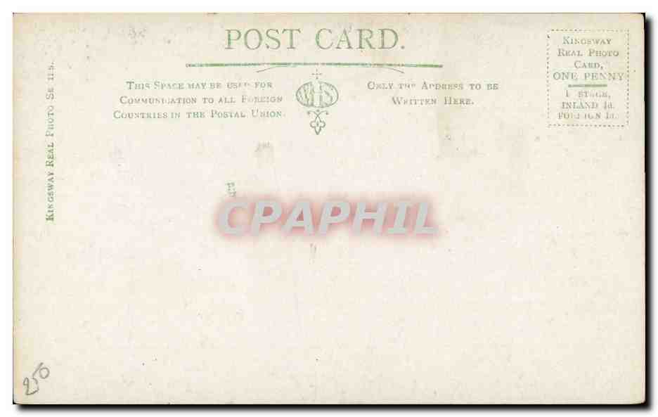 Grande Bretagne Crowland abbay CPA  — Back