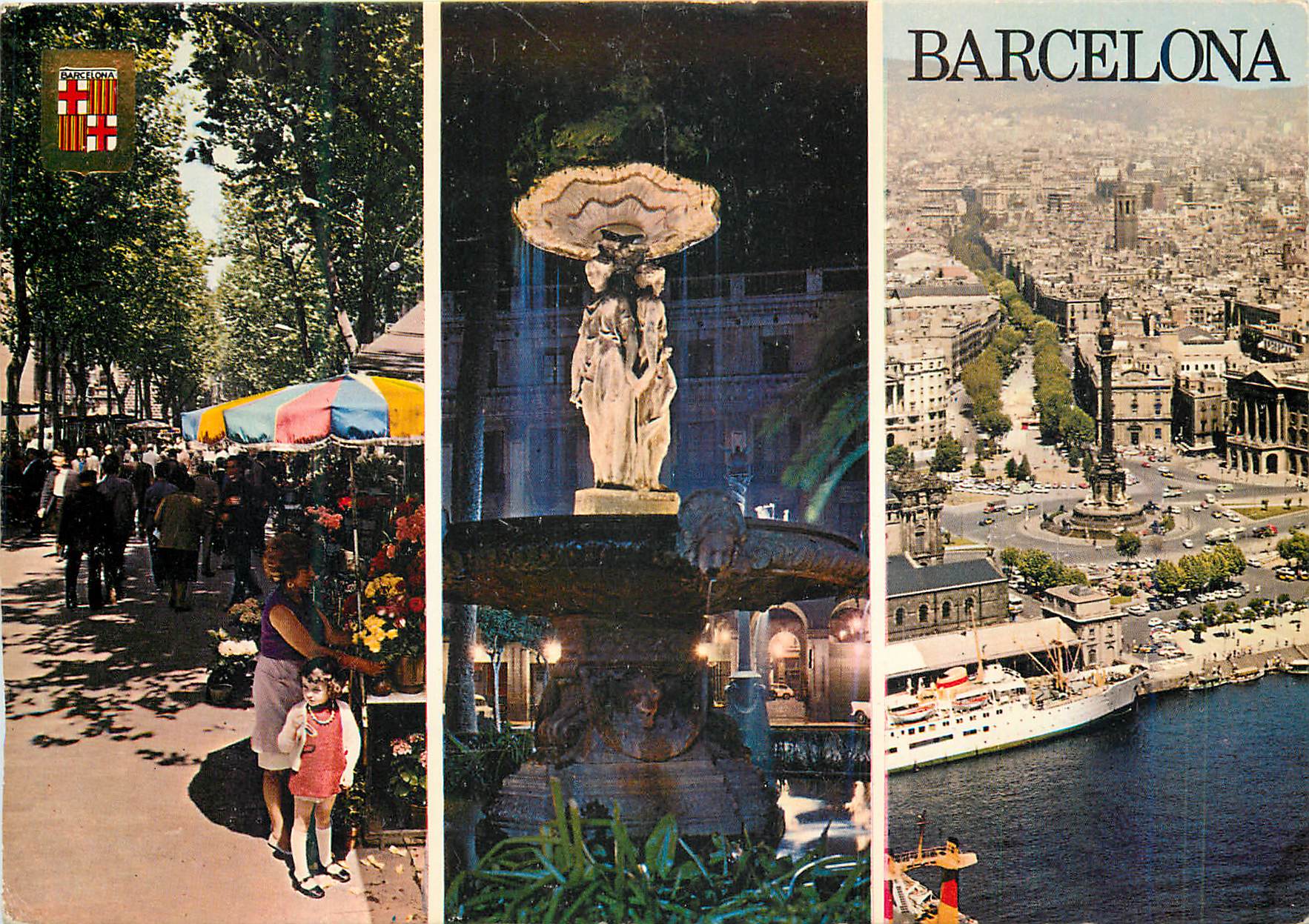 CPM Barcelona Bateau
