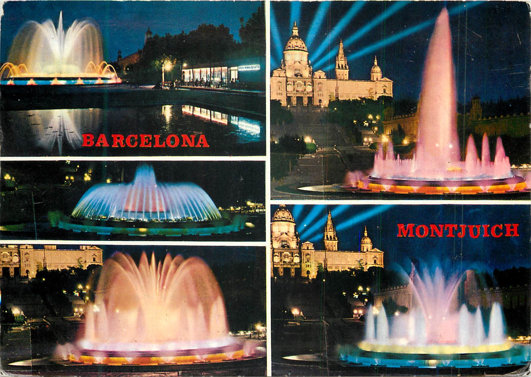 CPM Barcelona Fuentes de Montjuich