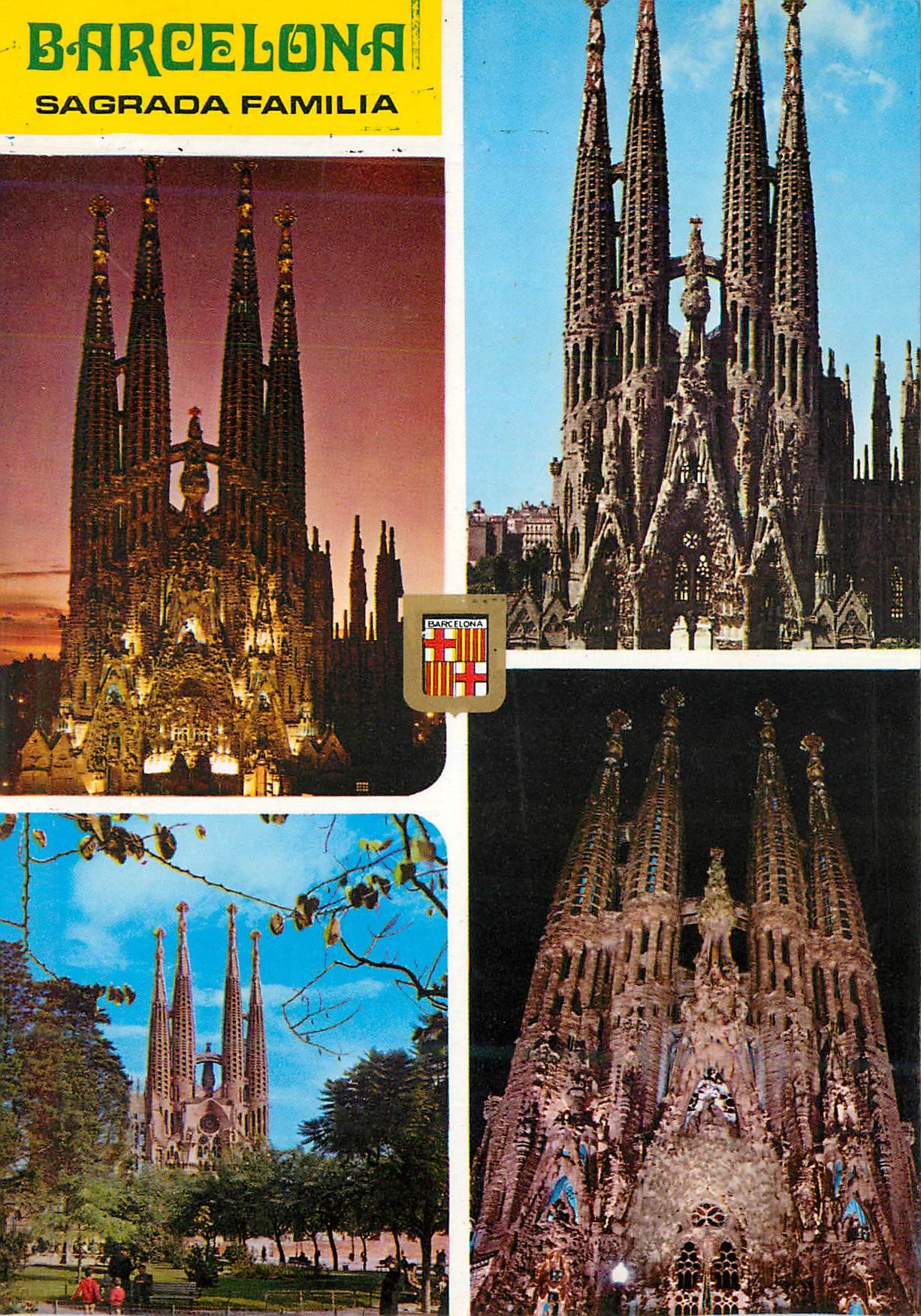 CPM Barcelona Sagrada Familia Divers Aspects