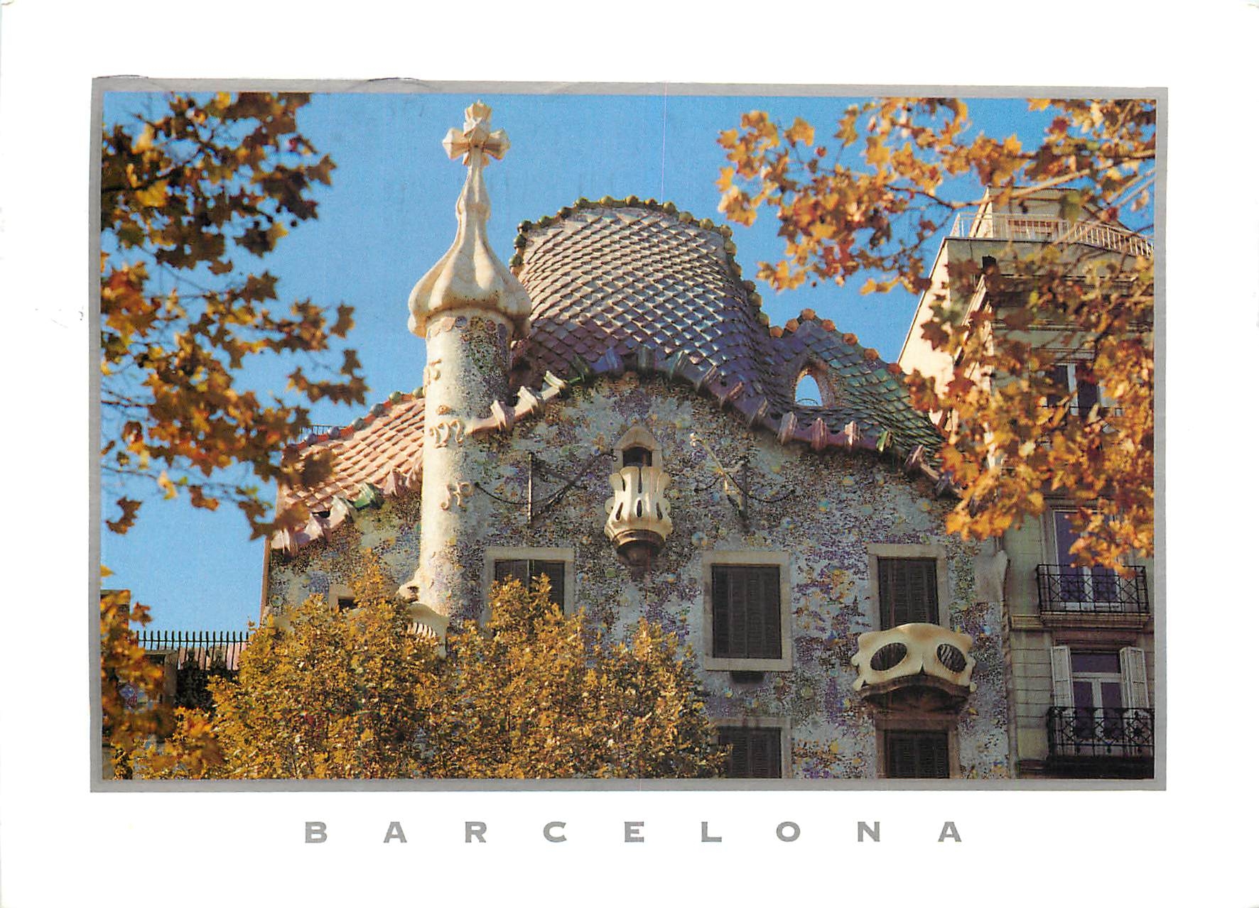 CPM Barcelona Casa Batllo (1904 1906) Antoni Gaudi
