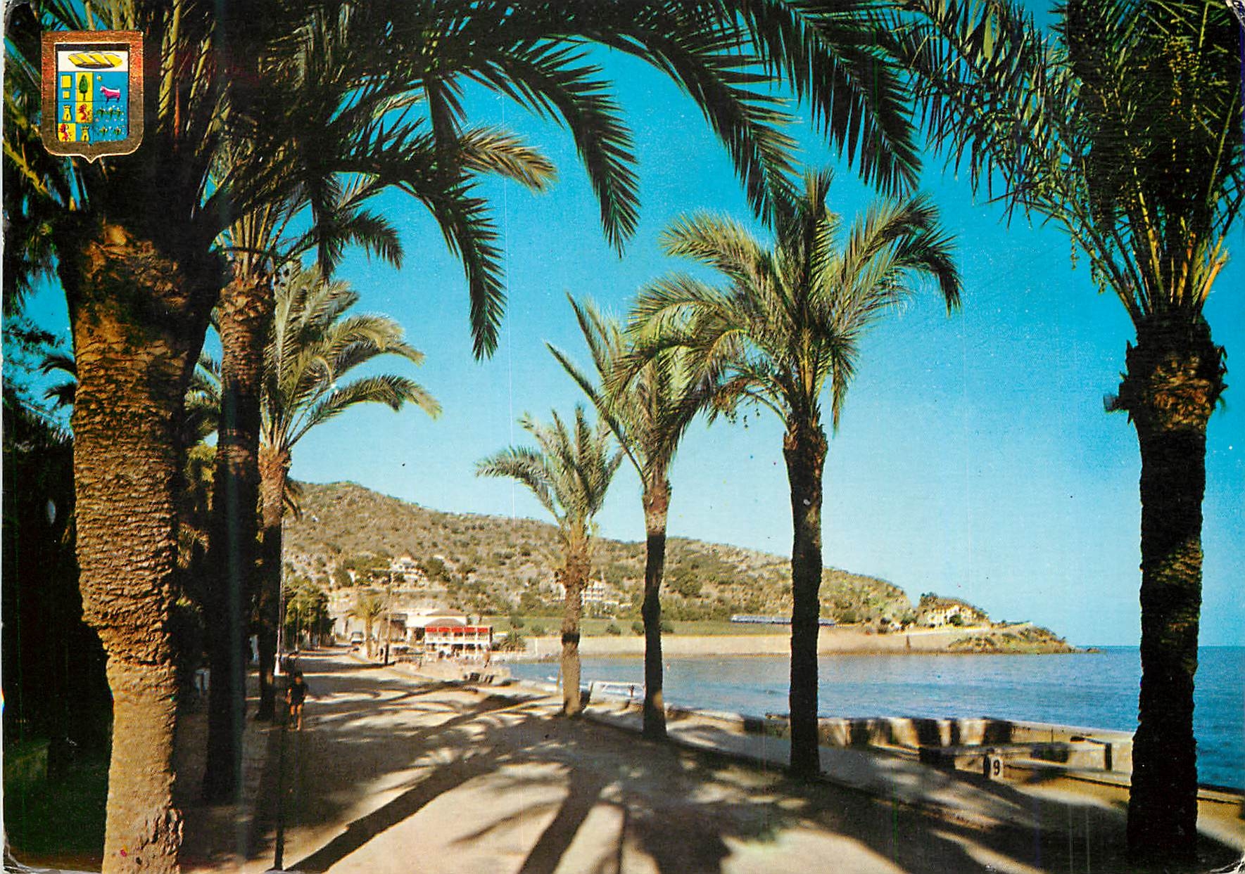 CPM Benicasim promenade des Villas