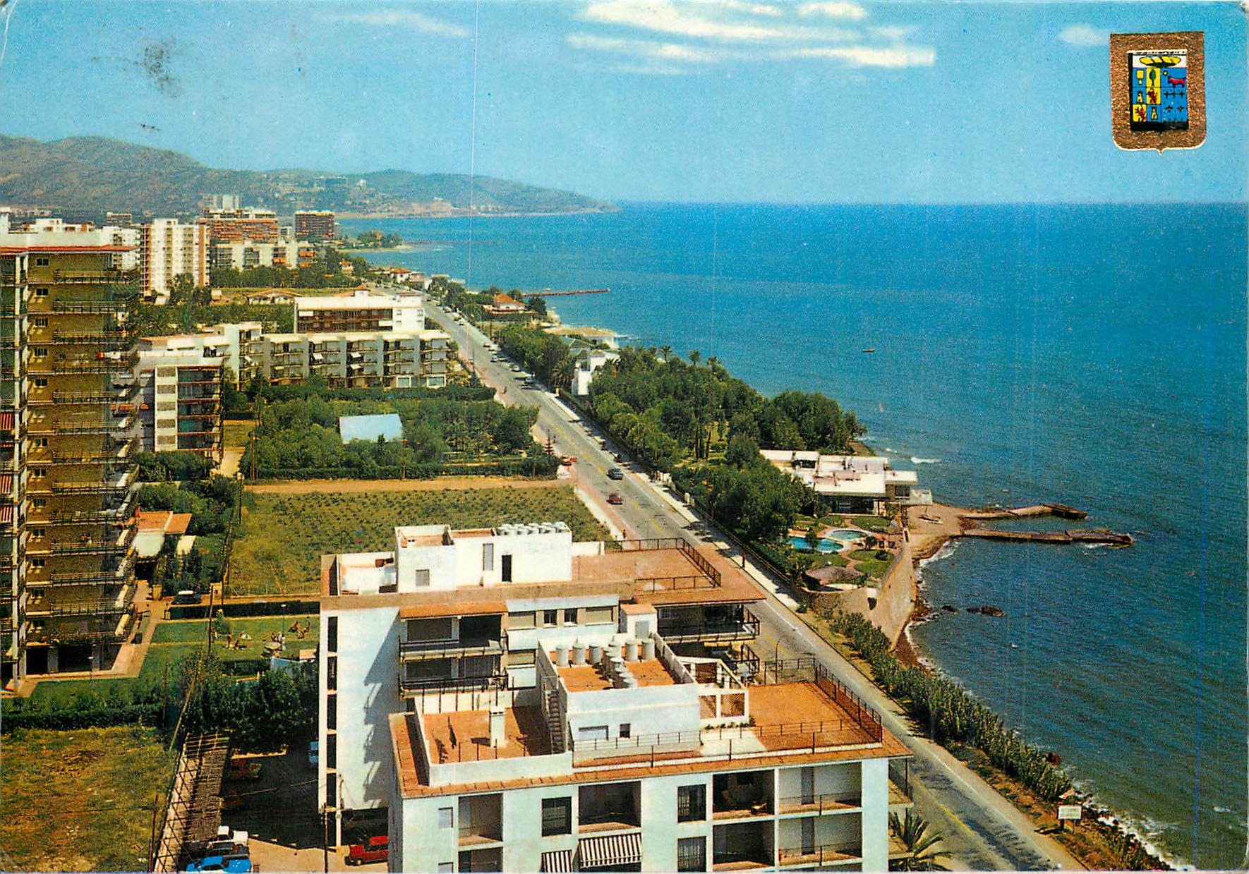 CPM Benicasim (Castellon) Las Villas Vue Partielle