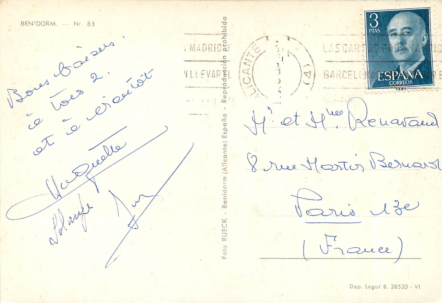 CPM Benidorm — Verso