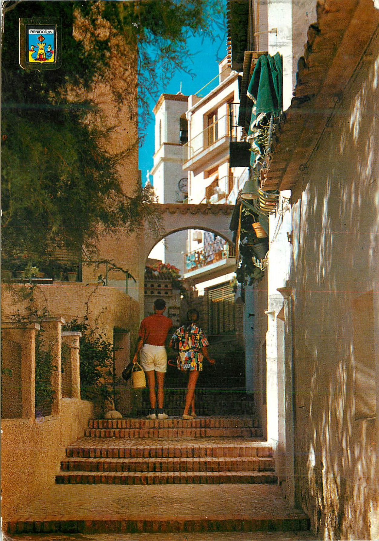 CPM Benidorm (Alicante) Ruelle de Les Galos