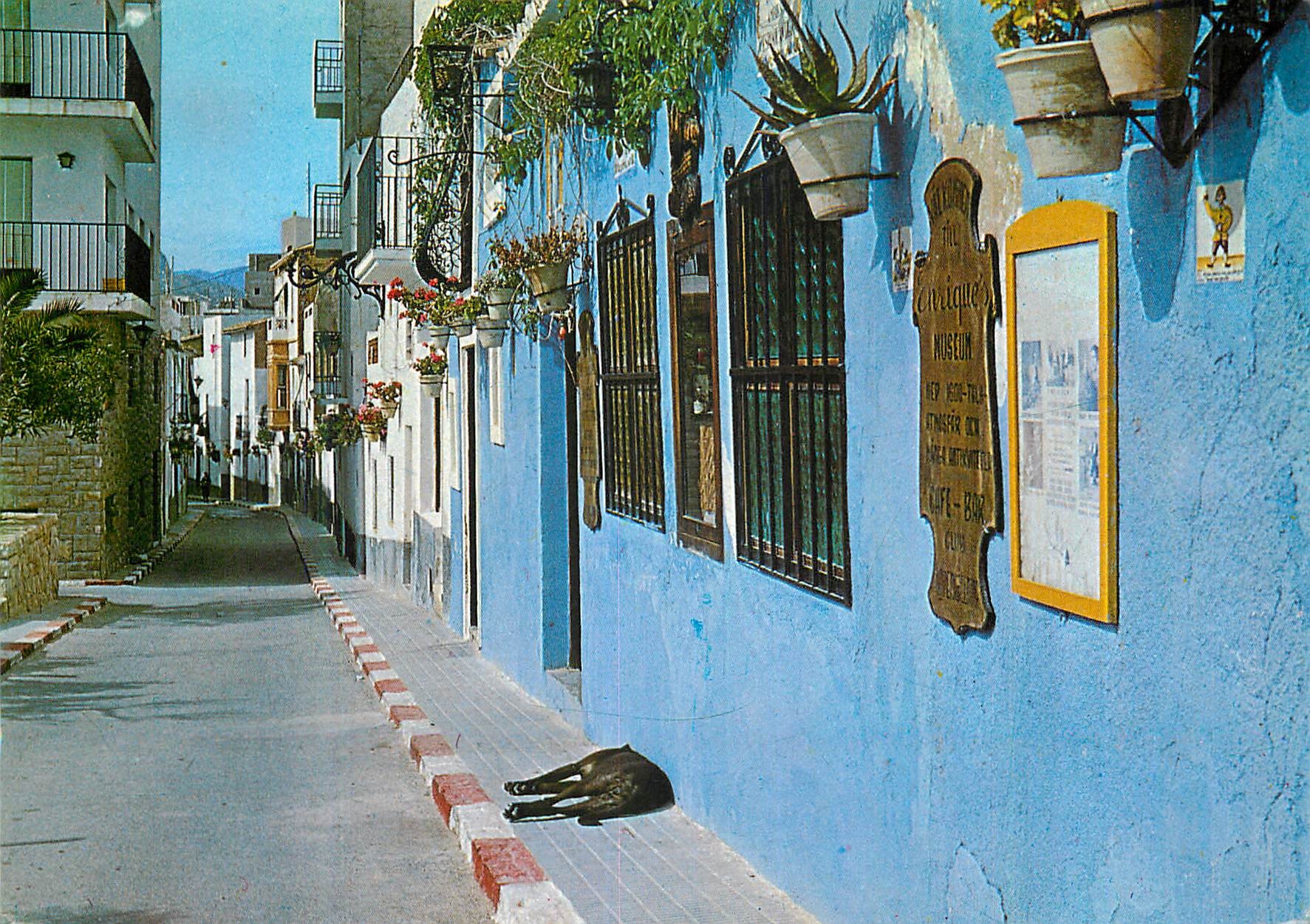 CPM Benidorm Rue Tipique