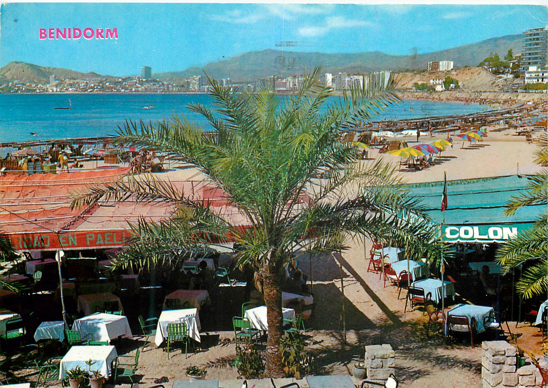 CPM Benidorm (Alicante) La Plage du Couchant