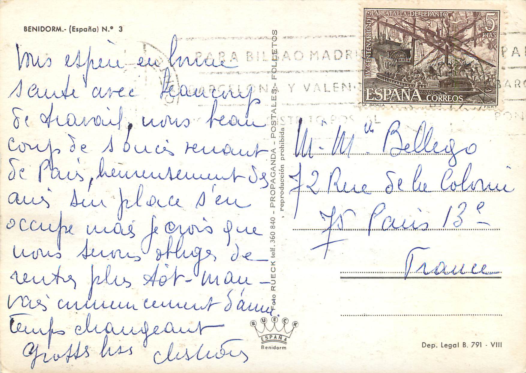 CPM Benidorm (Espana) — Verso