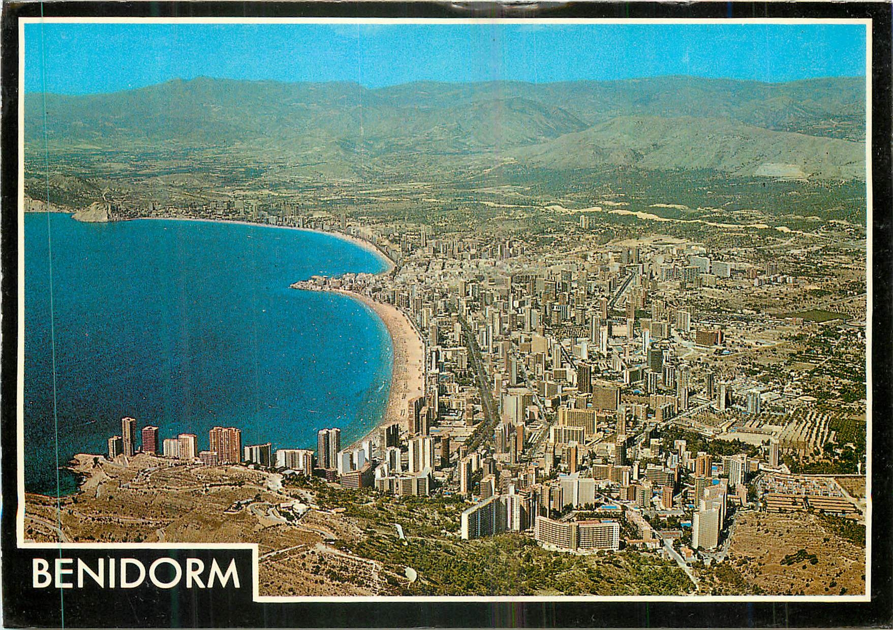 CPM Benidorm (Espana) Vista Panoramica