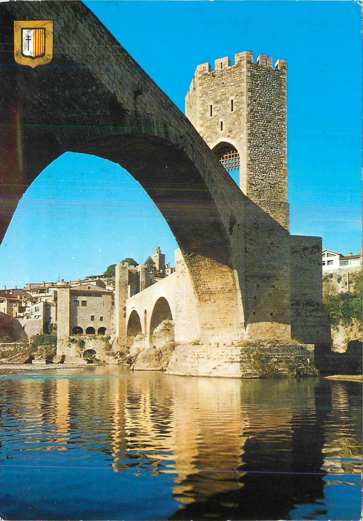 CPM Besalu (Gerona) Comptal Vila Pont Roman