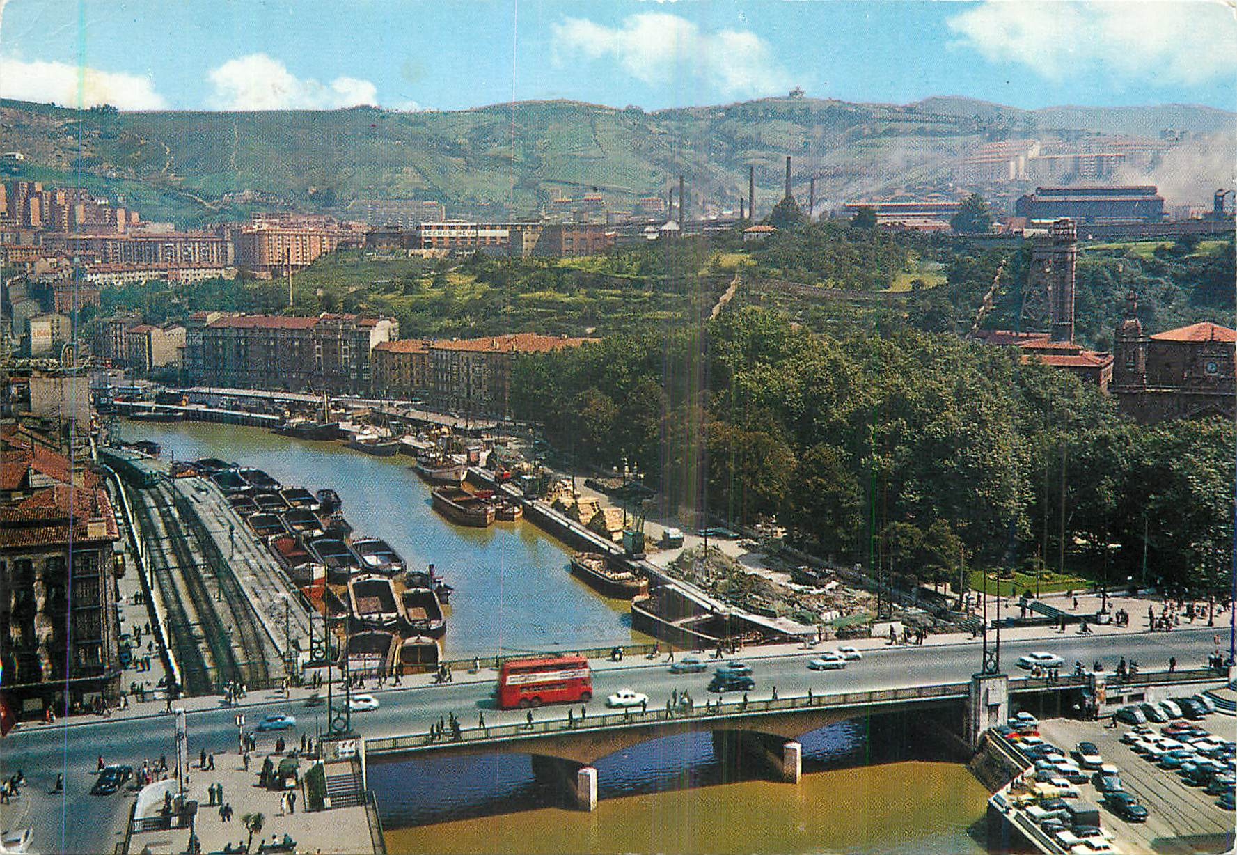 CPM Bilbao Pont de la Victoire det le Nervion Canalise