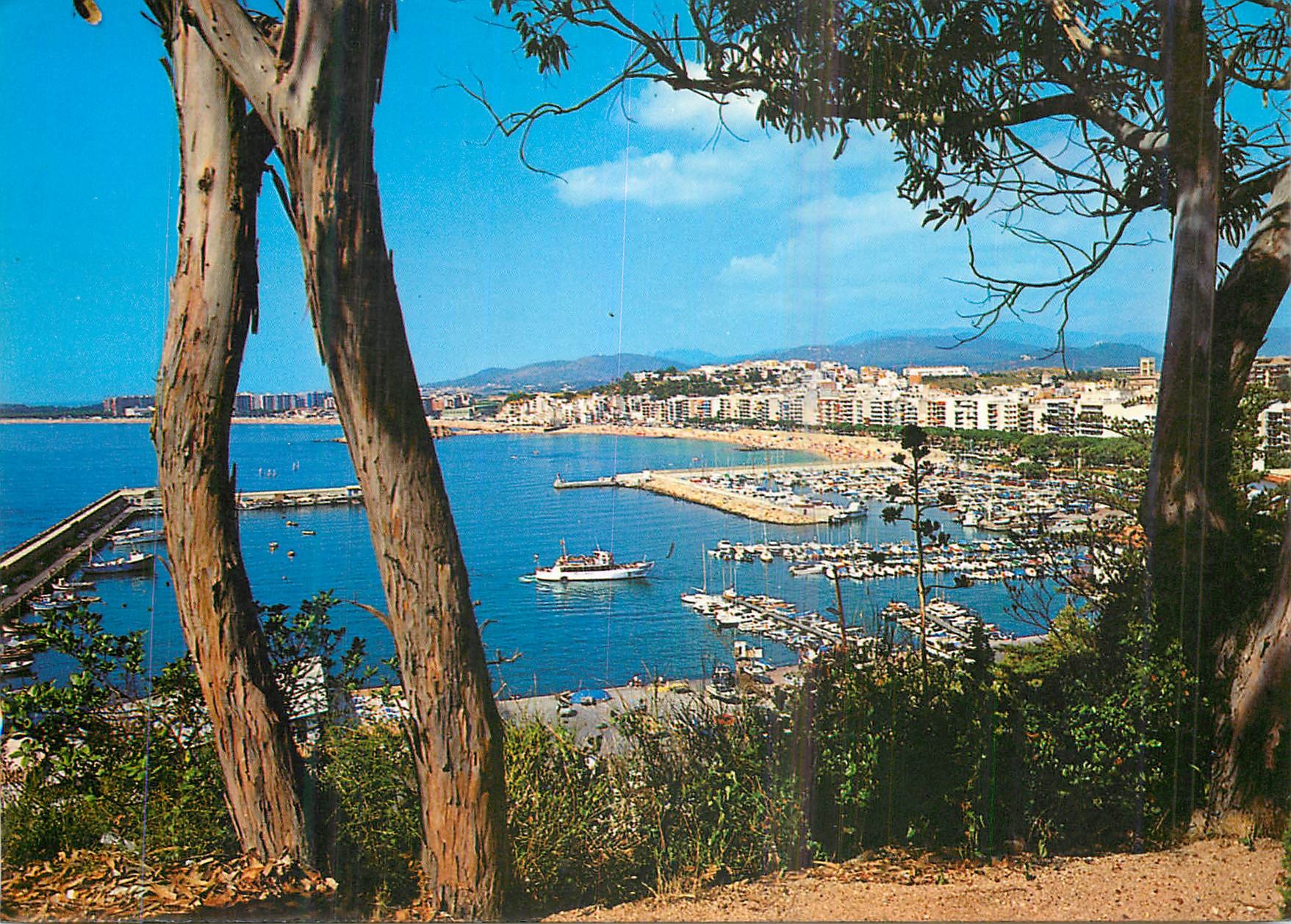 CPM Costa Brava Blanes Vista General Del Puerto