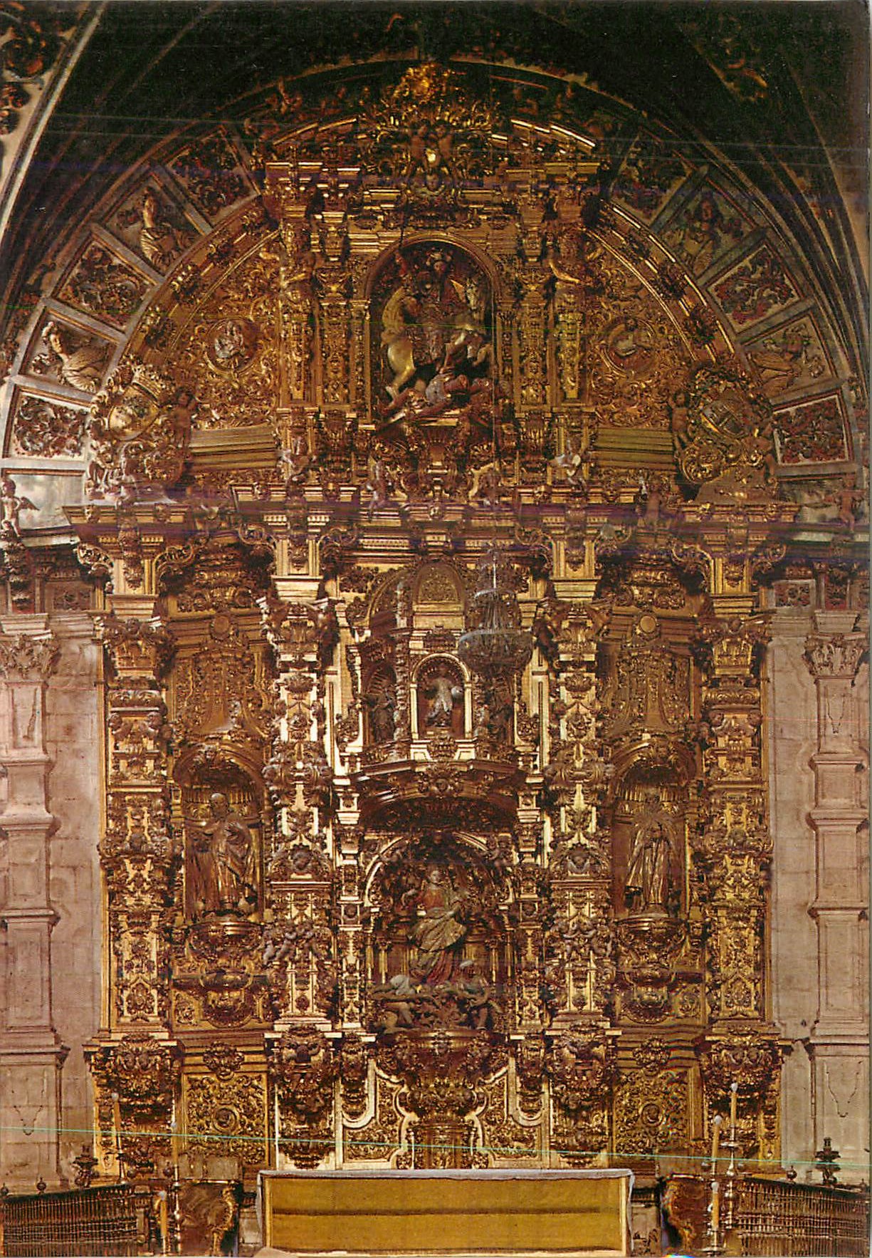 CPM Burgos (Cathedrale) Retable de St Tecla (Siecle XVIII)