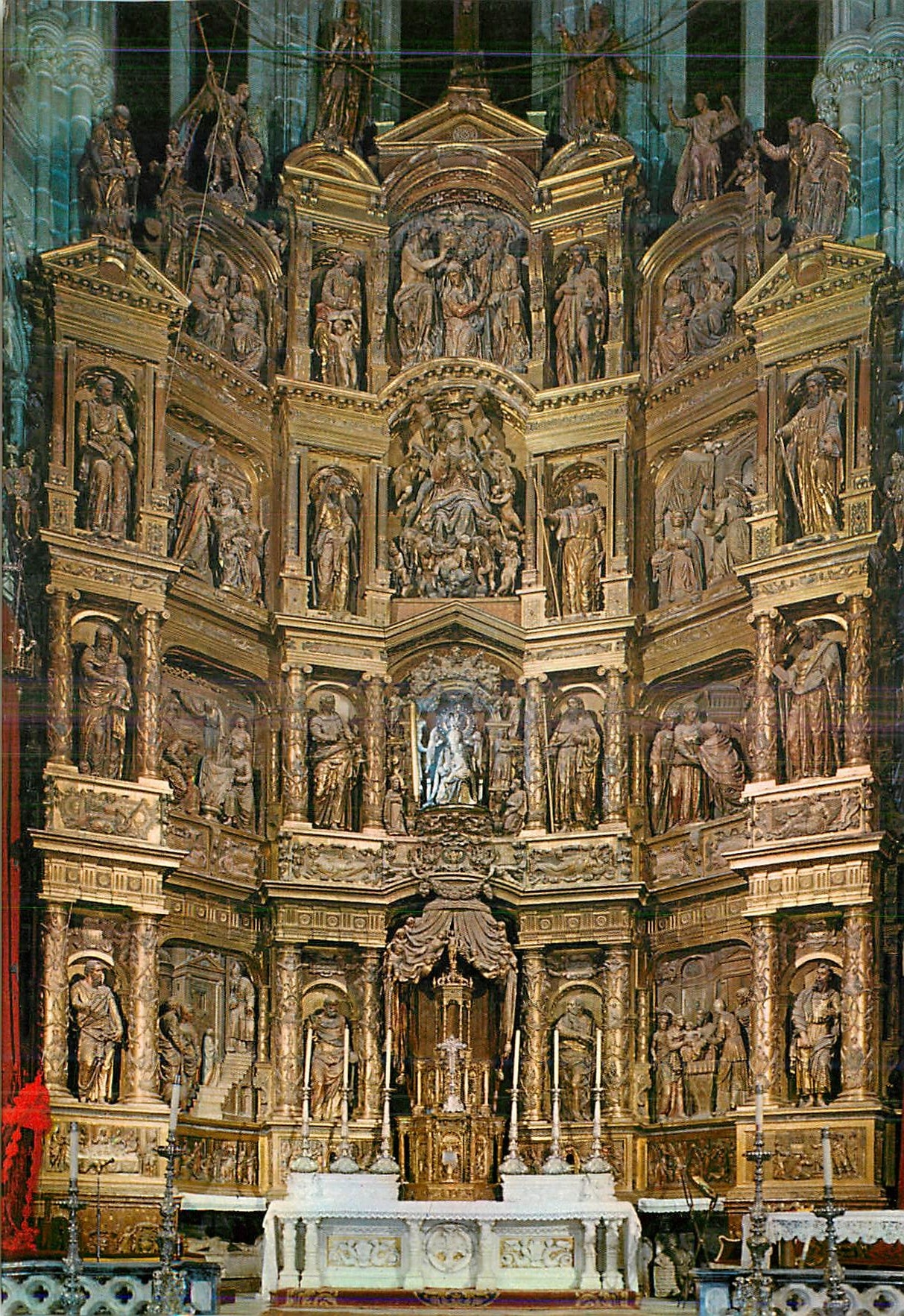 CPM Burgos Catedral Retable du Maitre Autel (Siecle XVI)