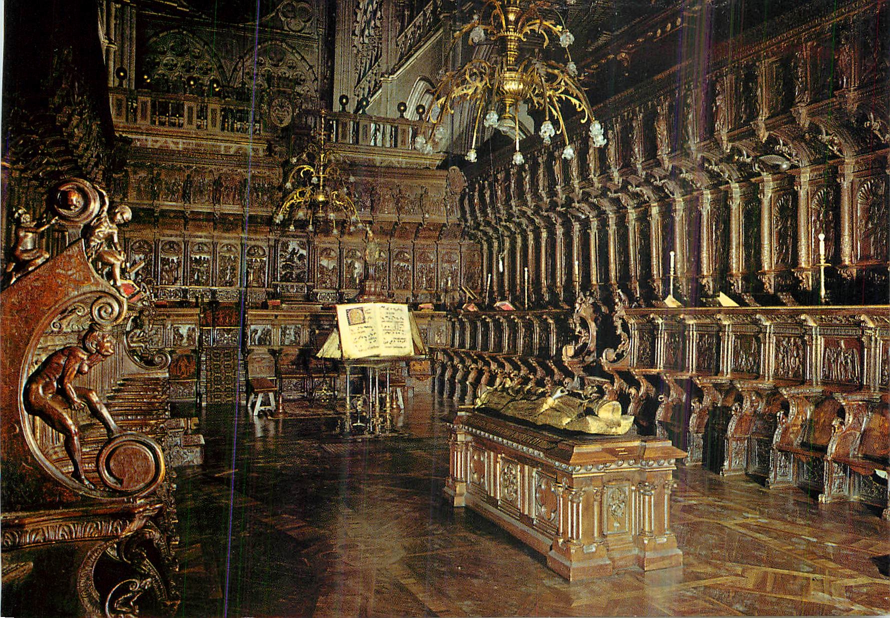 CPM Burgos Catedral Cnoir Burgundy (XVI Century)