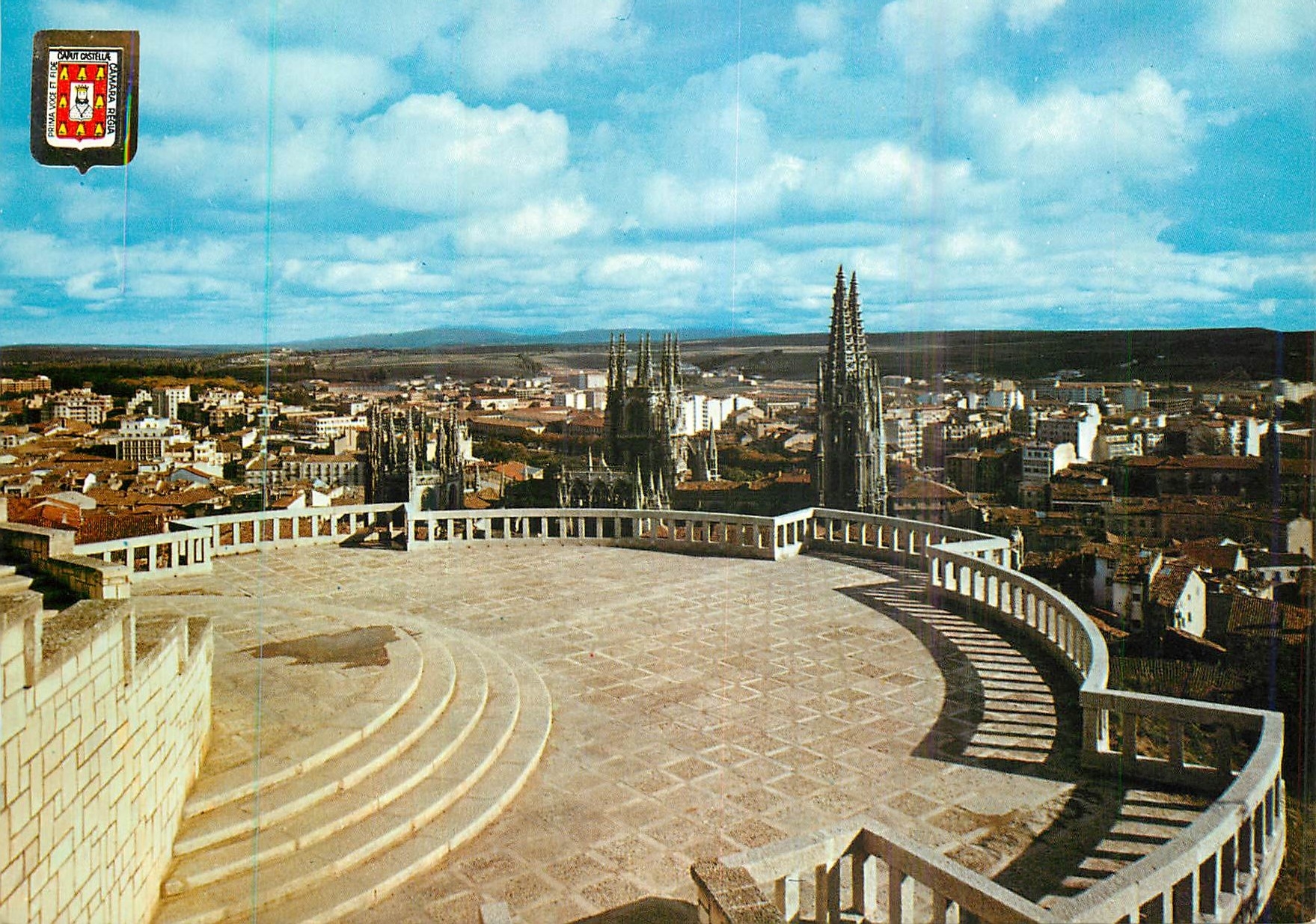 CPM Burgos Vue Partielle des la Mirador du Chateau