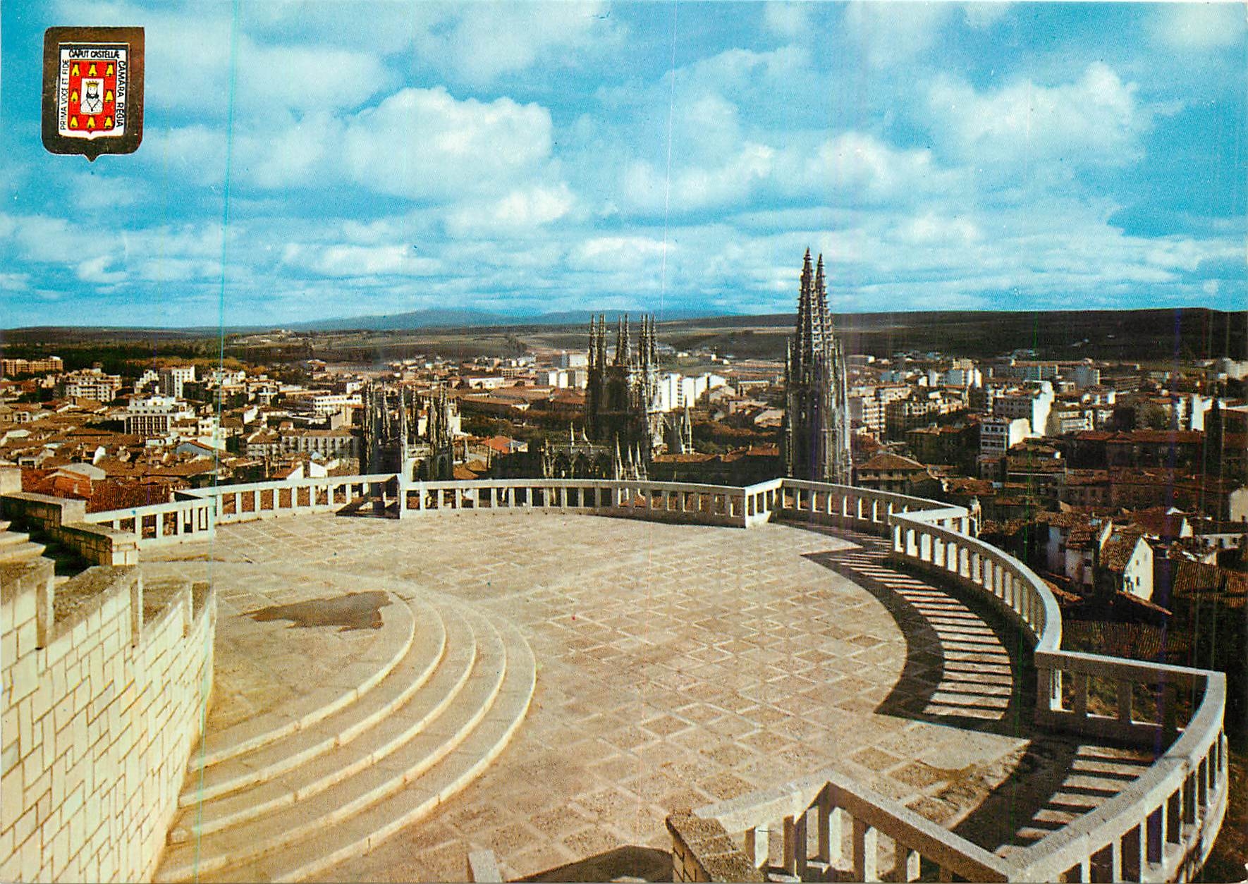 CPM Burgos vue Partielle des Mirador du Chateau