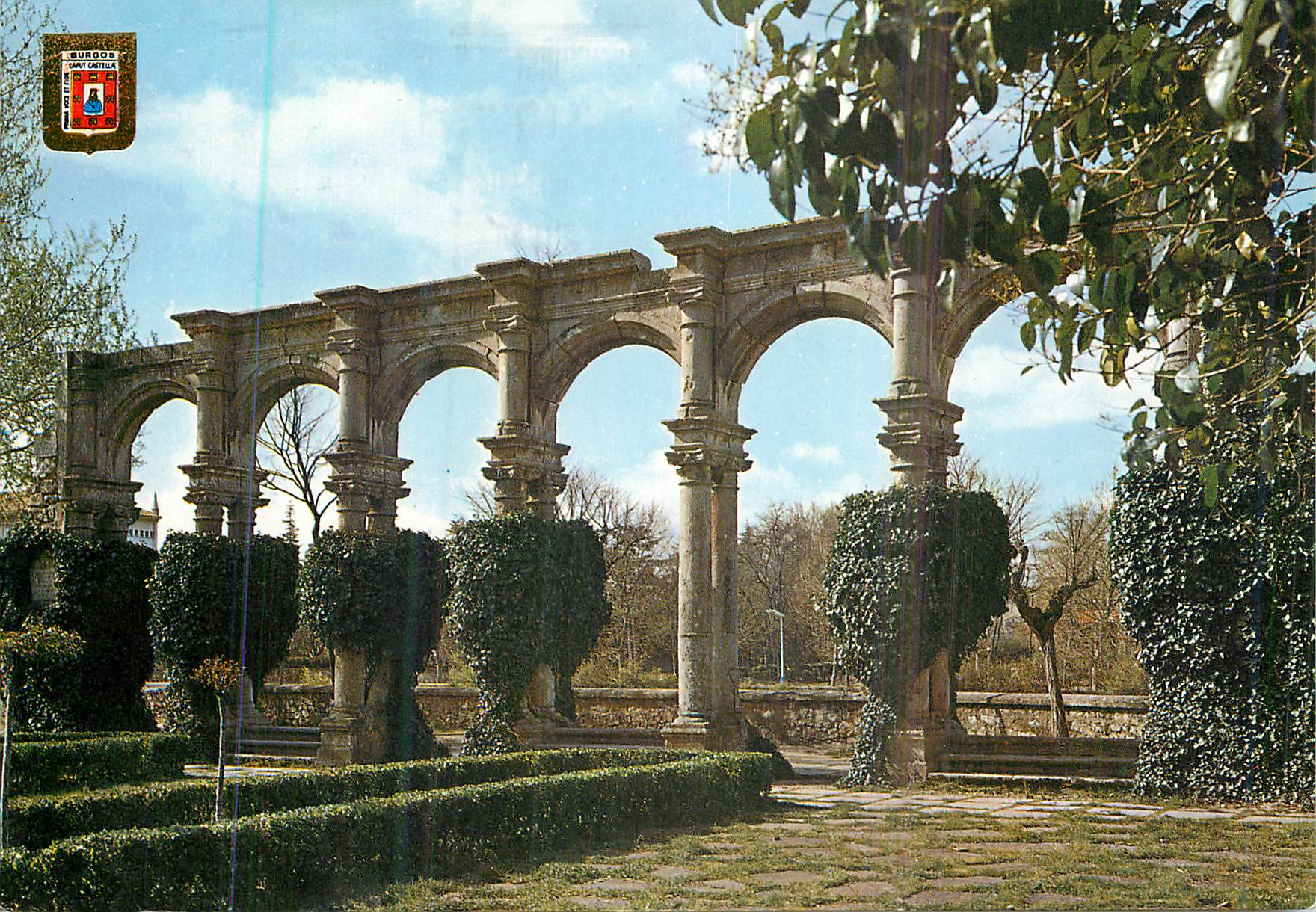 CPM Burgos Promenade de l'Ile Arco de Cantifale