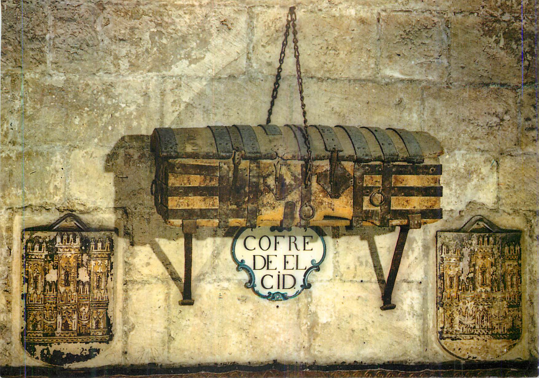 CPM Burgos Catedral Cofre de El Cid