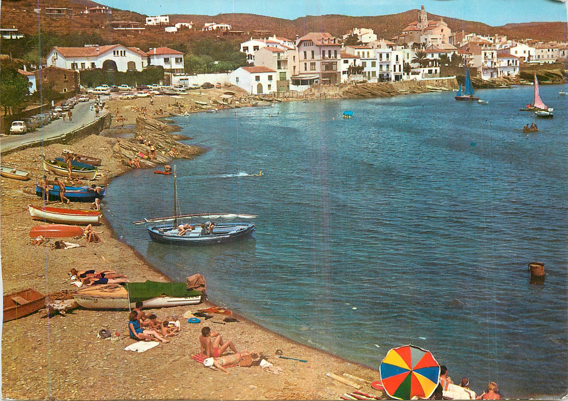 CPM Cadaques Vue du Llaner Petit et Llaner gran