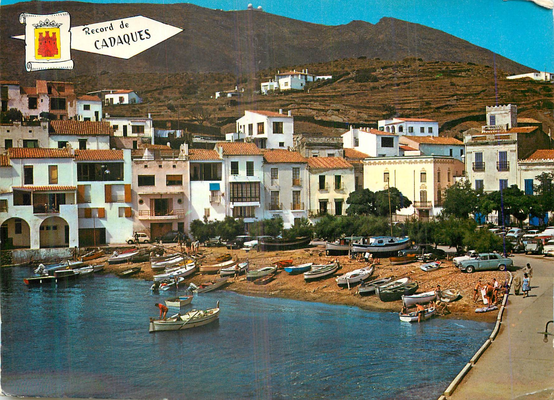 Cadaqués — vue typique du port d'Alguer — Record de Cadaqués