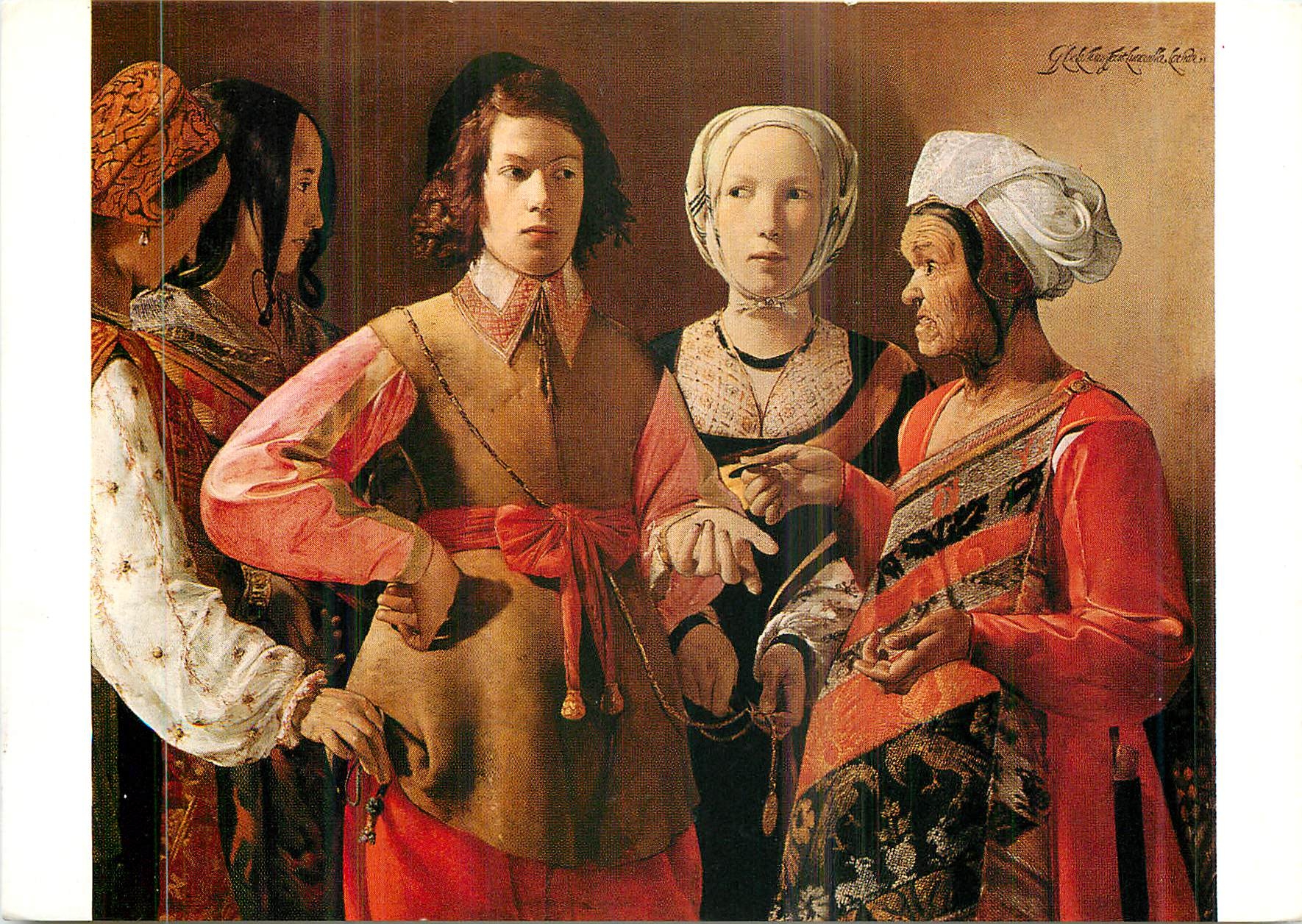 CPM Exposition Georges de la Tour Paris Orangerie des Tuileries Mai Septembre 1972