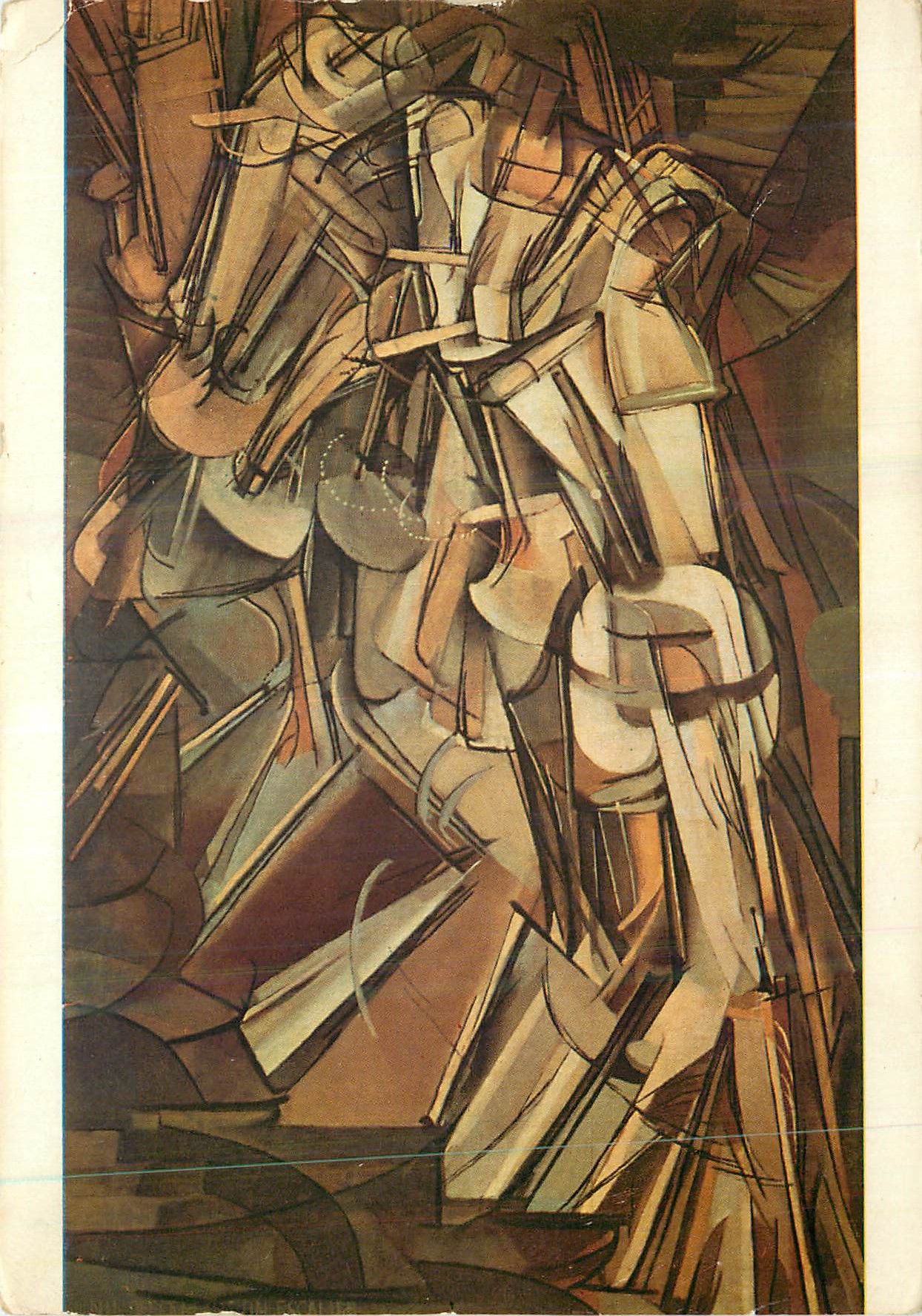 CPM Marcel Duchamp 1887 Nu descendant un Escalier