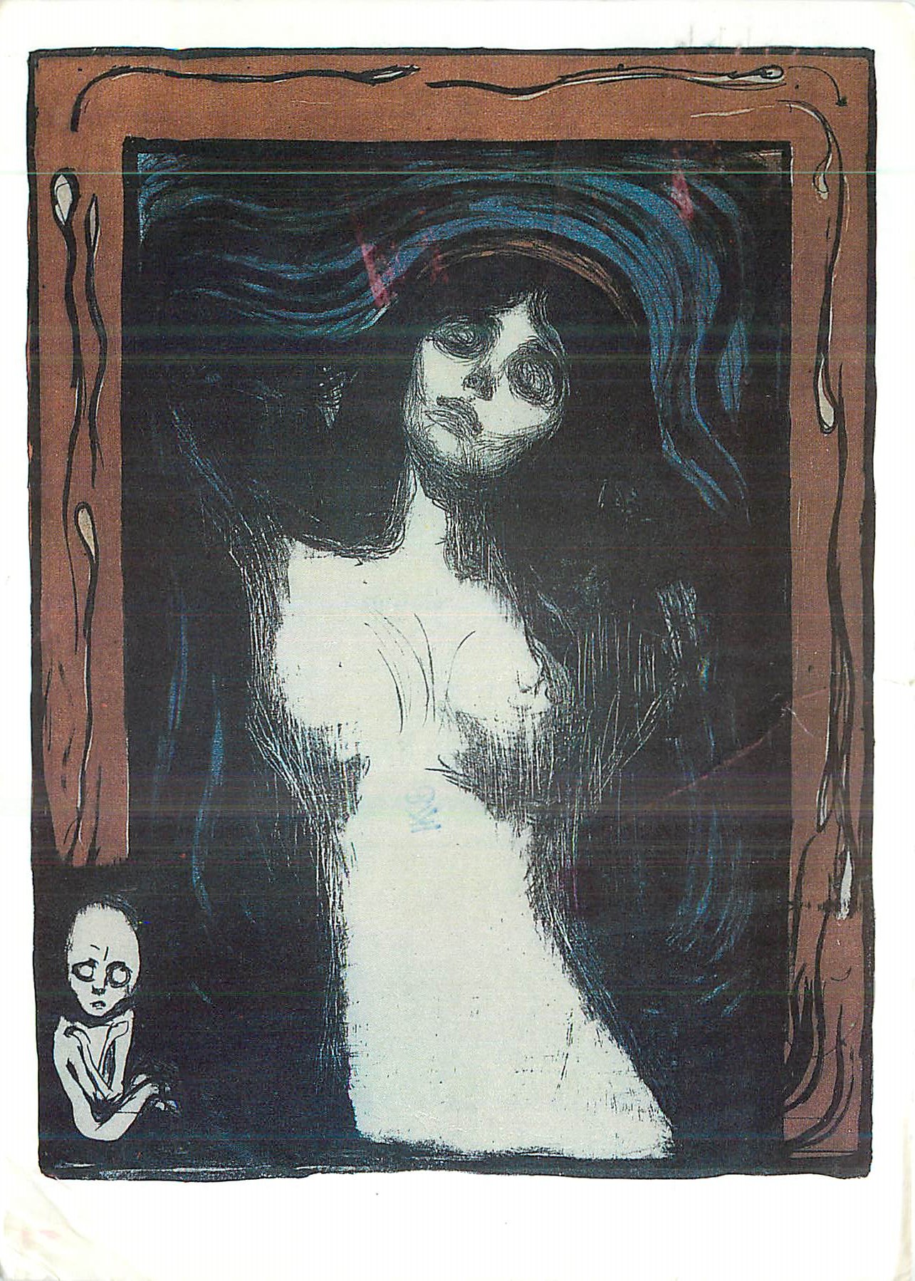 CPM The Museum af Modern Art 11 West 53 Street New York Edvard Munch Madonna