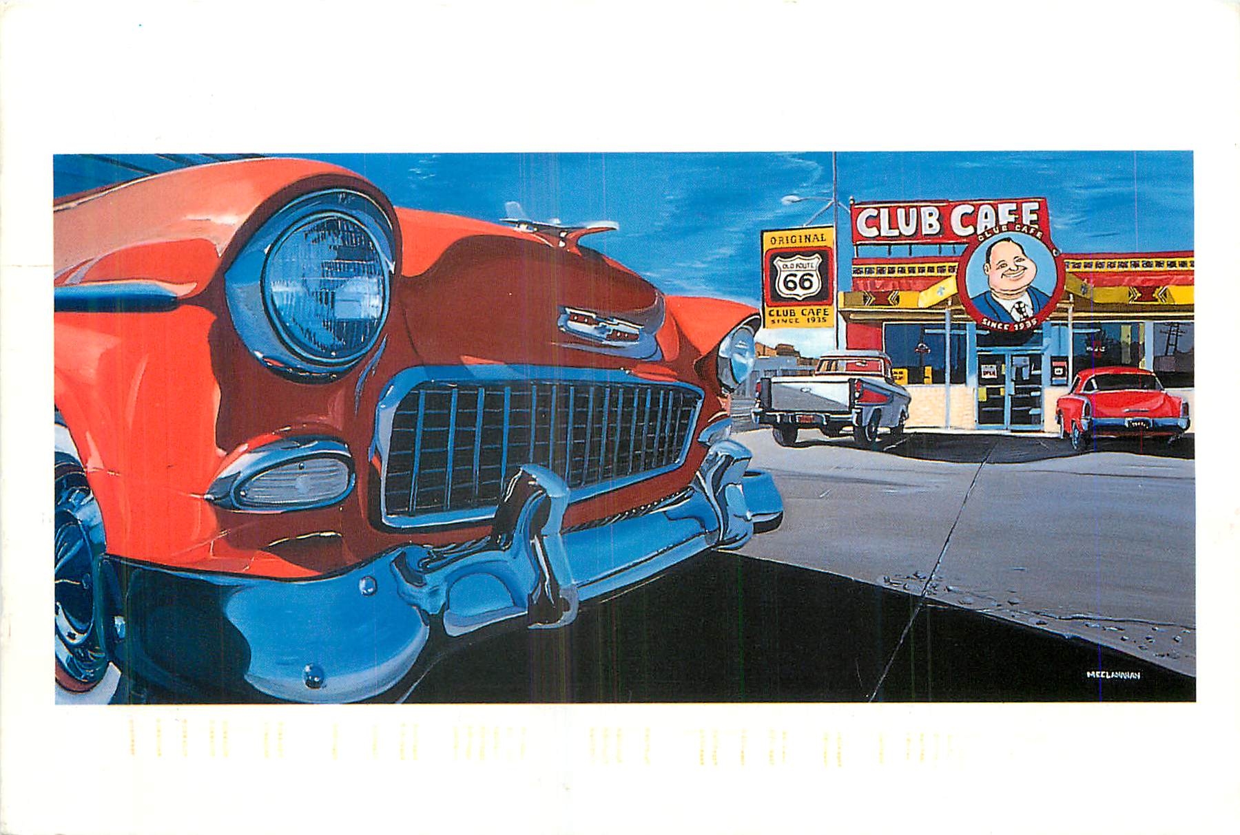 CPM Old Club Cafe Santa Rosa New Mexico HWY 66