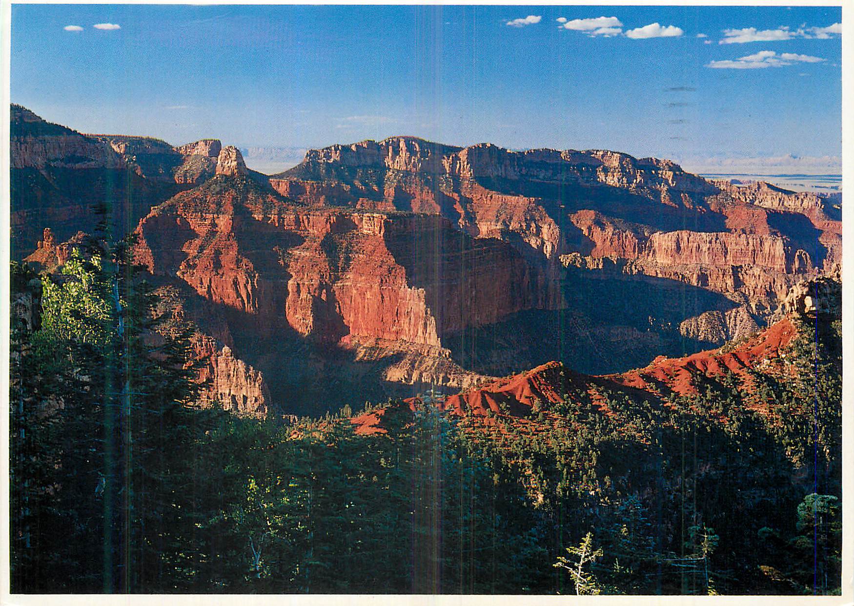 CPM Grand Canyon National Park Arizona The Train at the Grand Canyon is not Just Hot and Dry as this Pictures Shows Fore
