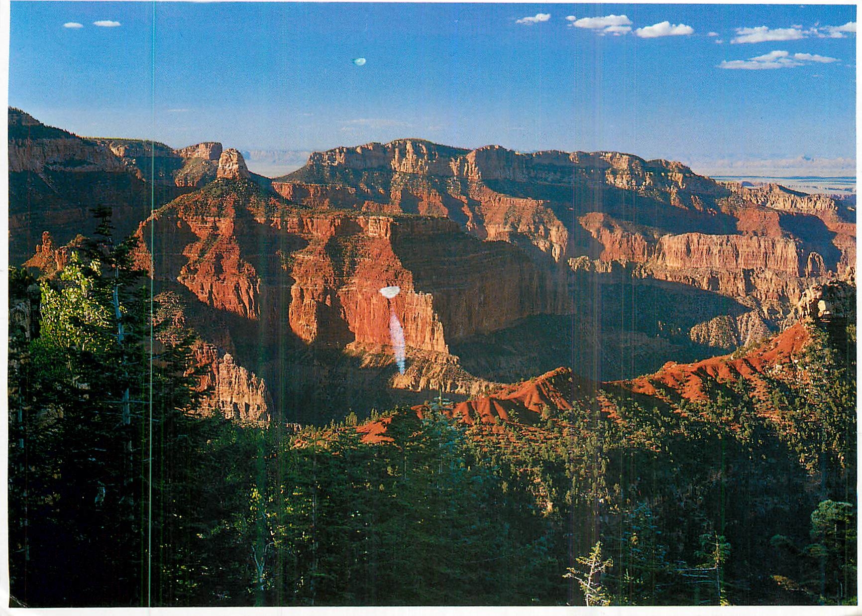 CPM Grand Canyon National Park Arizona A Beautiful View of the Varied terrain at the Canyon