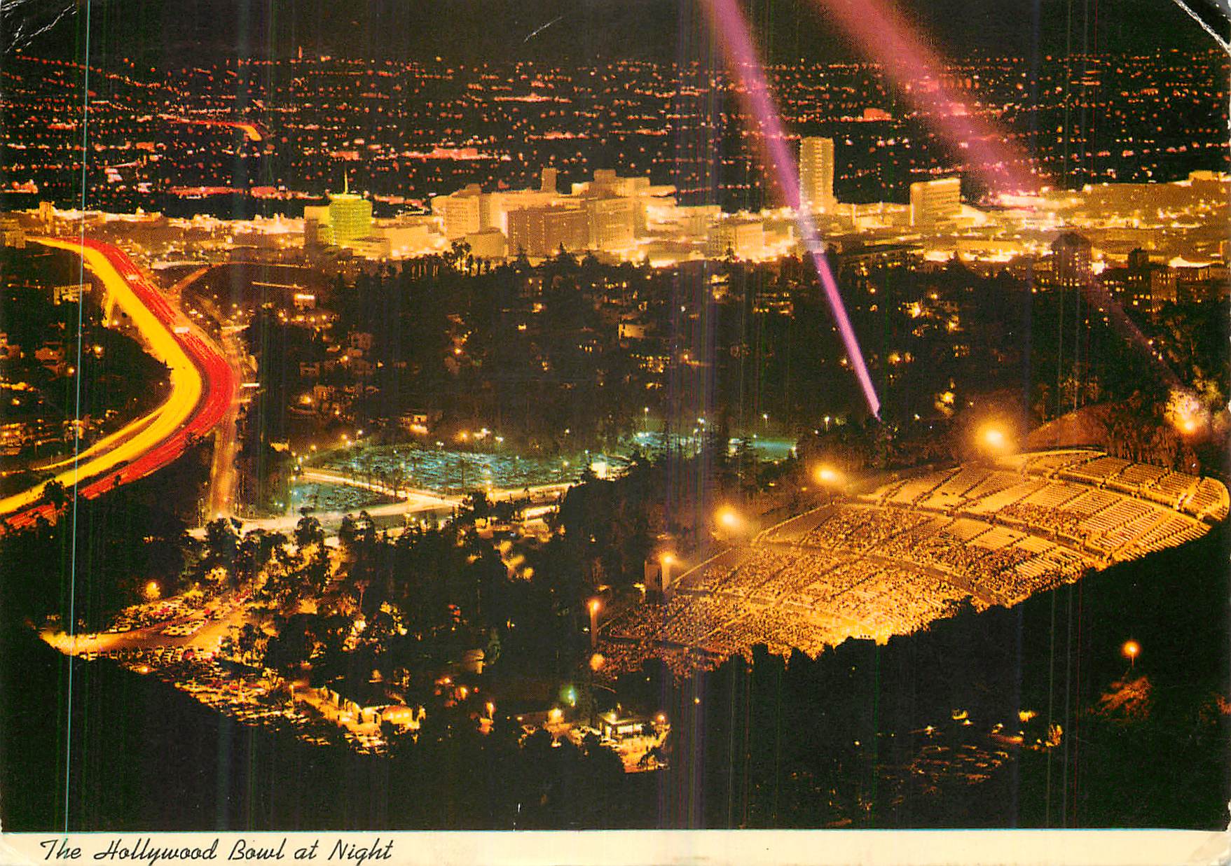 CPM The Hollywood Bowl at Night During a Summer concert