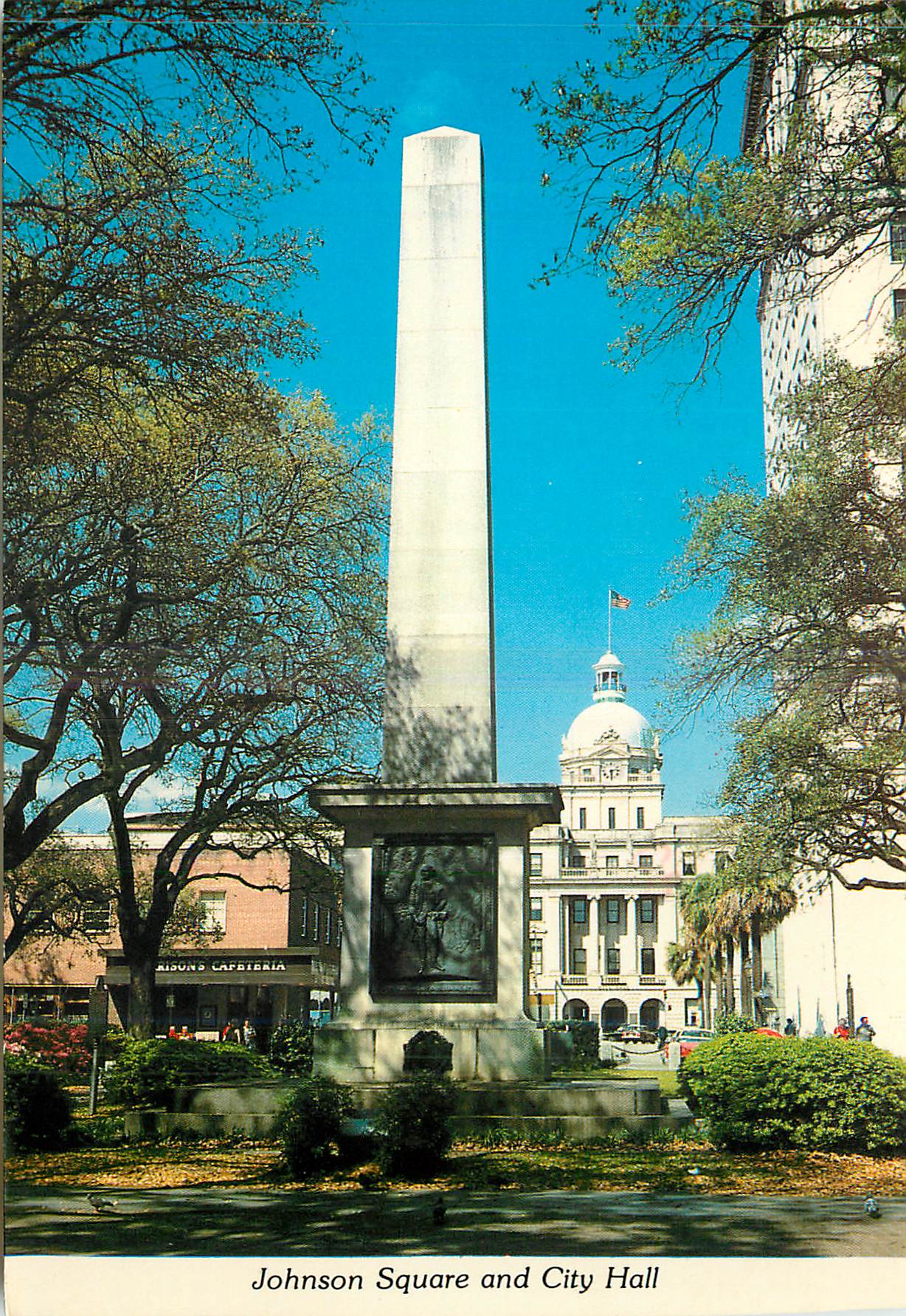 CPM Johnson Square and CIty Hall Savannah Georgia