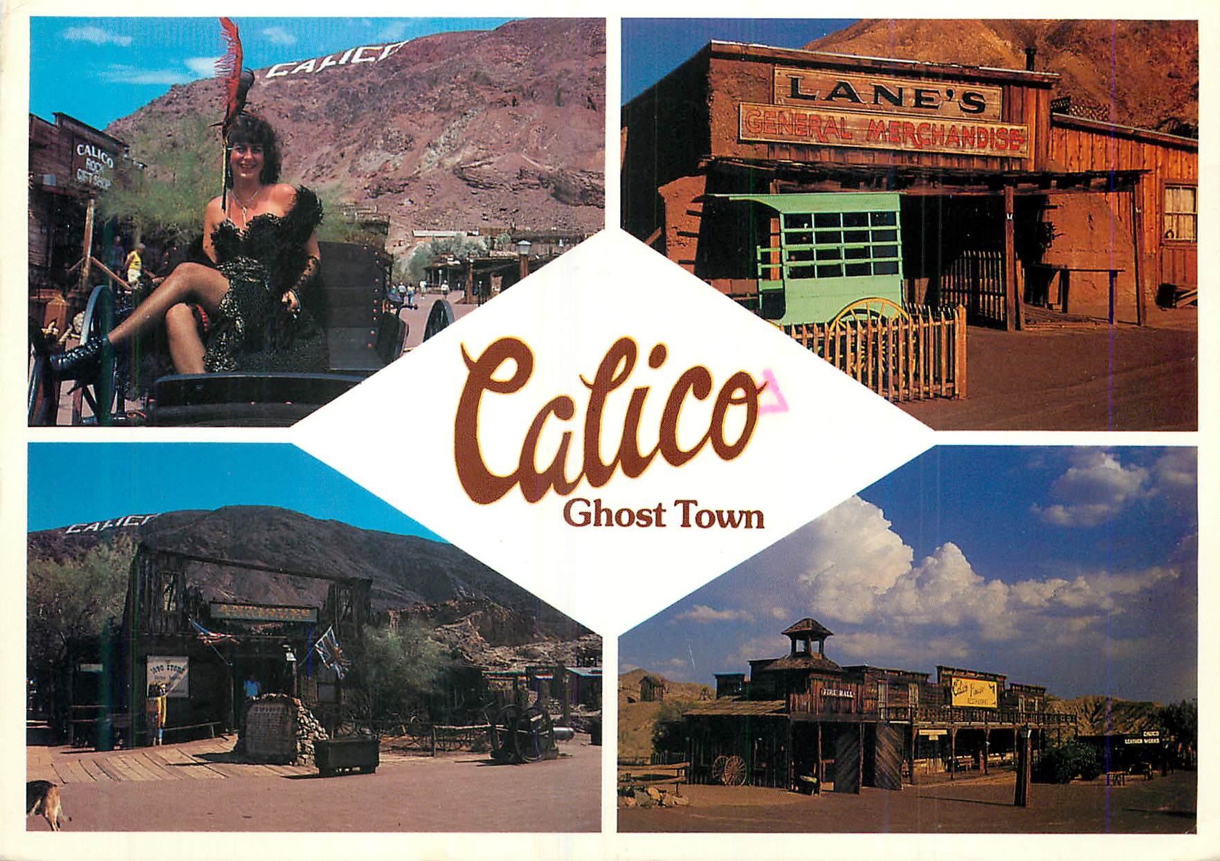 CPM Calico Ghost Town A San Bernardino County Regional Park Lanes General Store