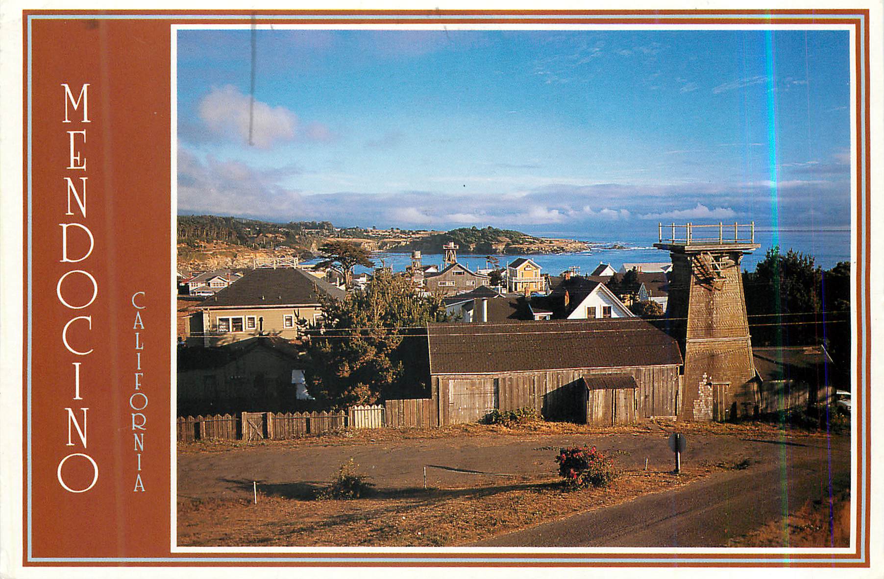CPM Mendocino California The Charming Coastal Village
