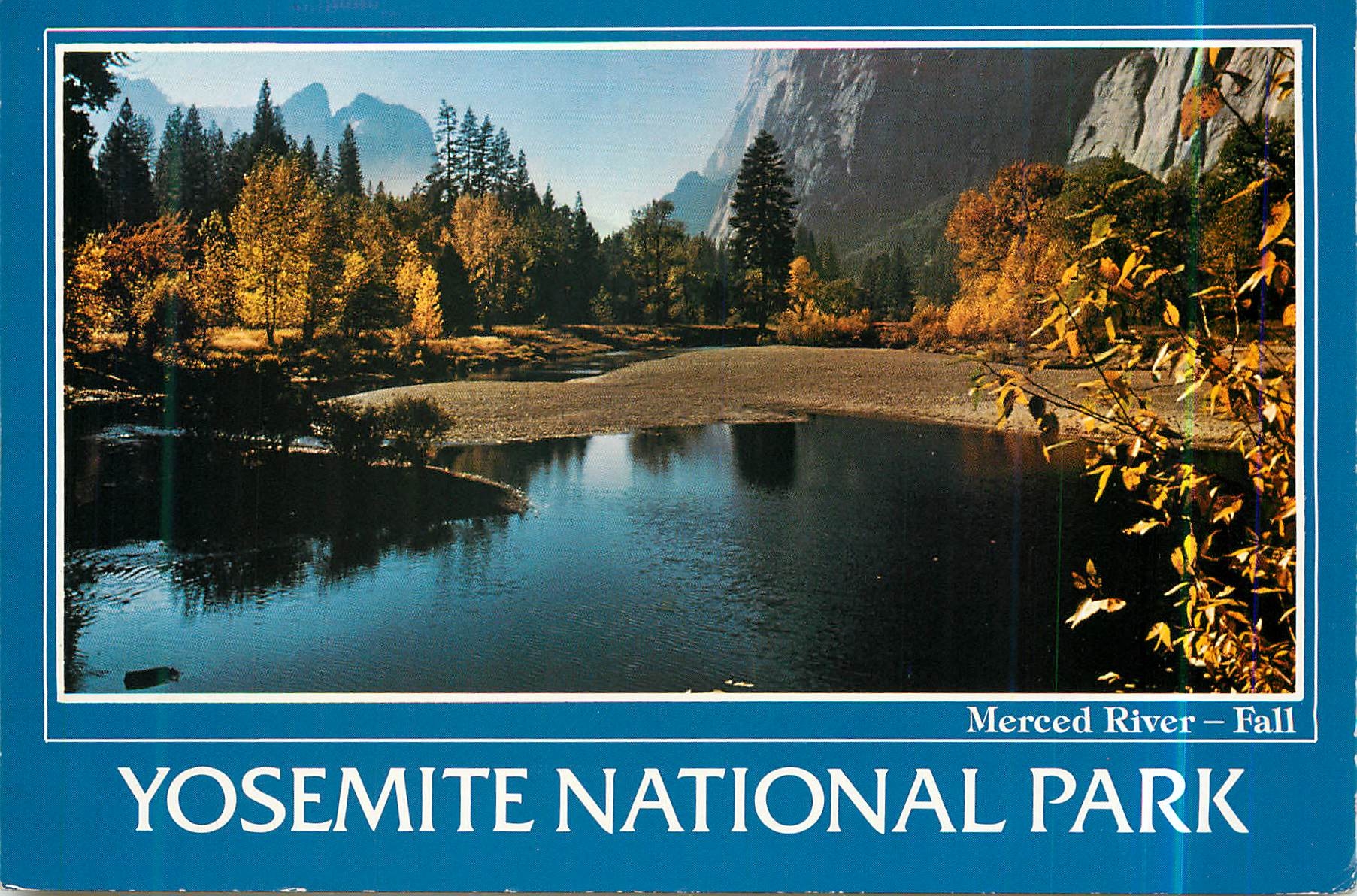 CPM Merced River Fall Yosemite National Park California