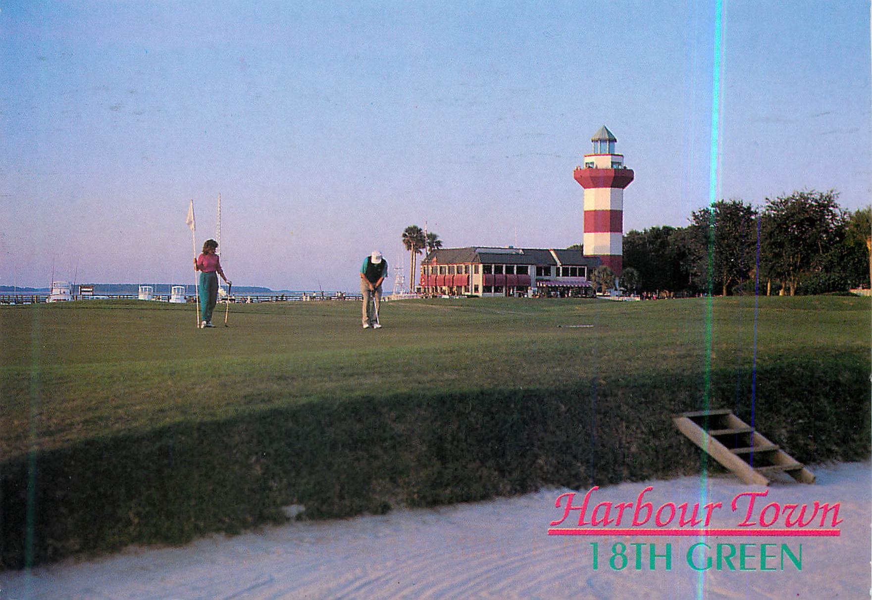 CPM Harbour Town 18Th Green Hilton Head Island Carolina