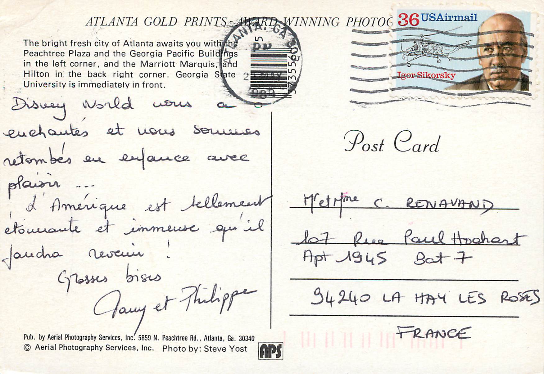CPM Atlanta Gold PrintS Hard winning Thoto — Back