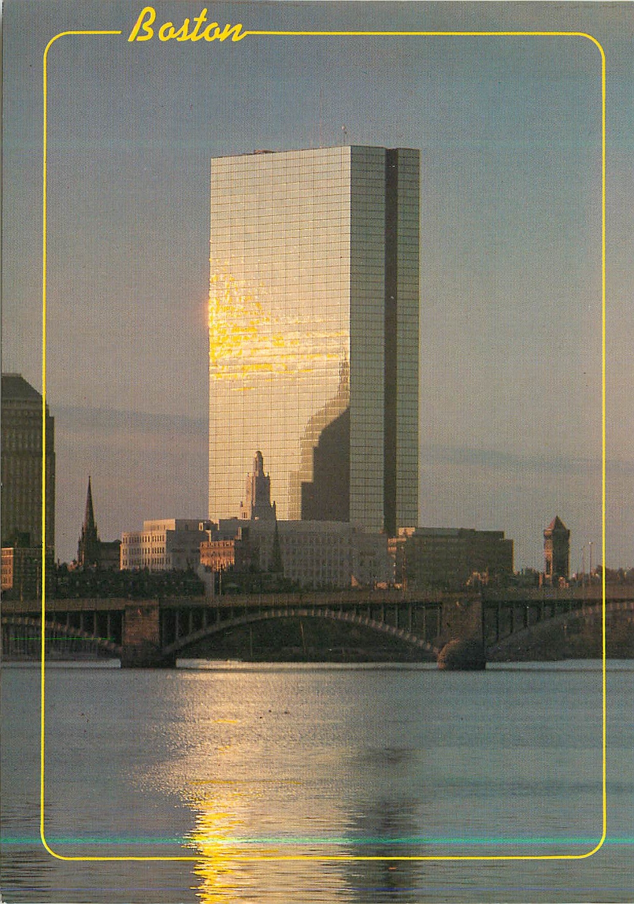 CPM The Hancock Tower at Sunrise Boston