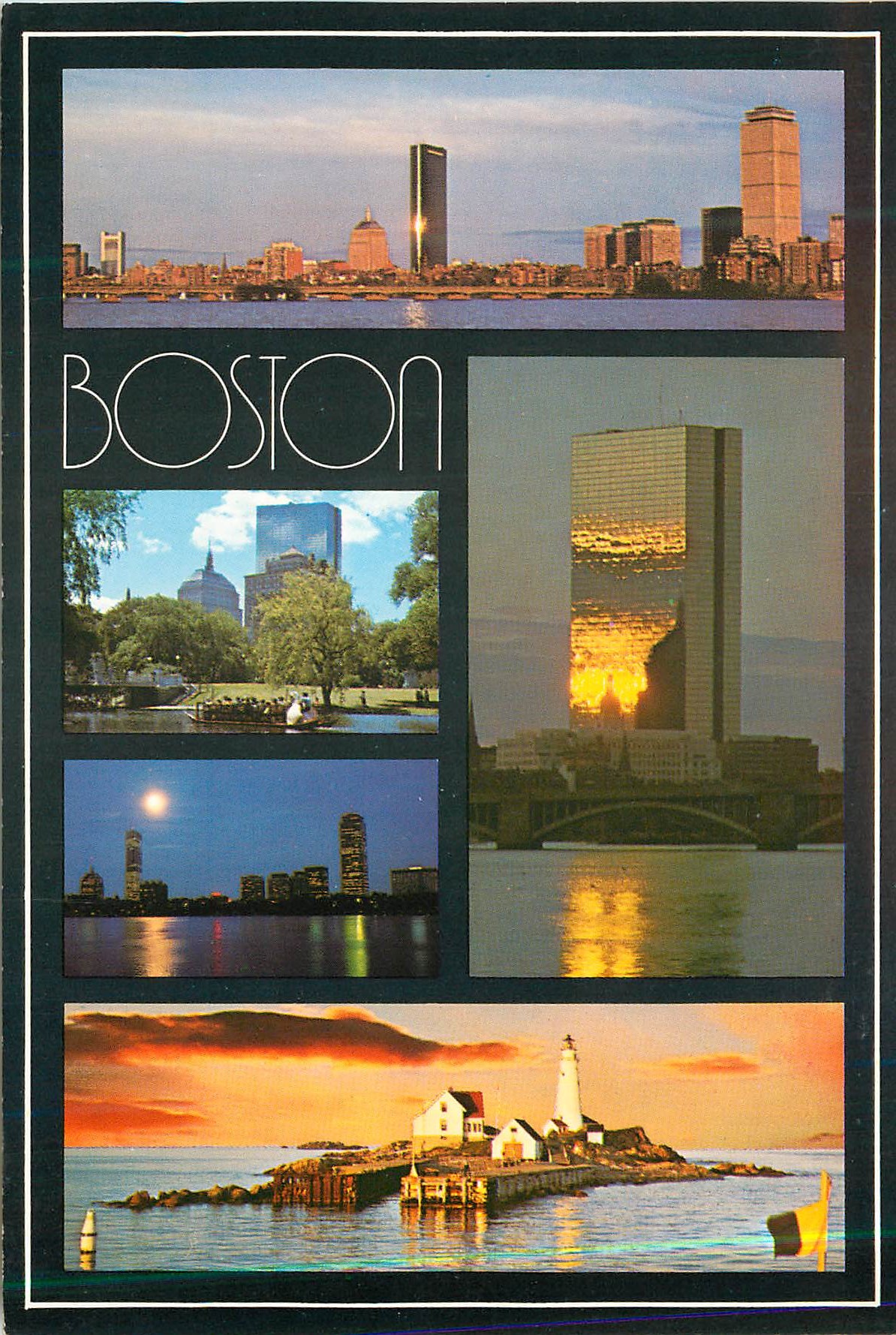 CPM The Many Moods of Boston Massachusetts
