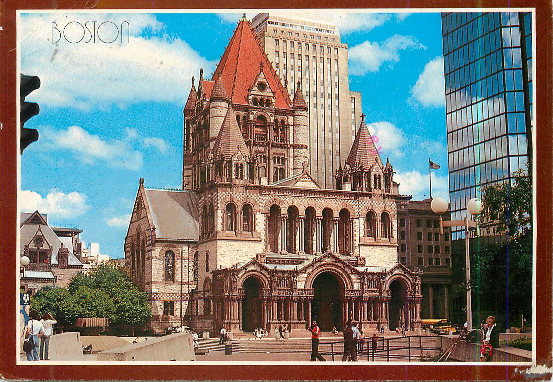 CPM Trinity Church on Copley Square Boston Massachusetts