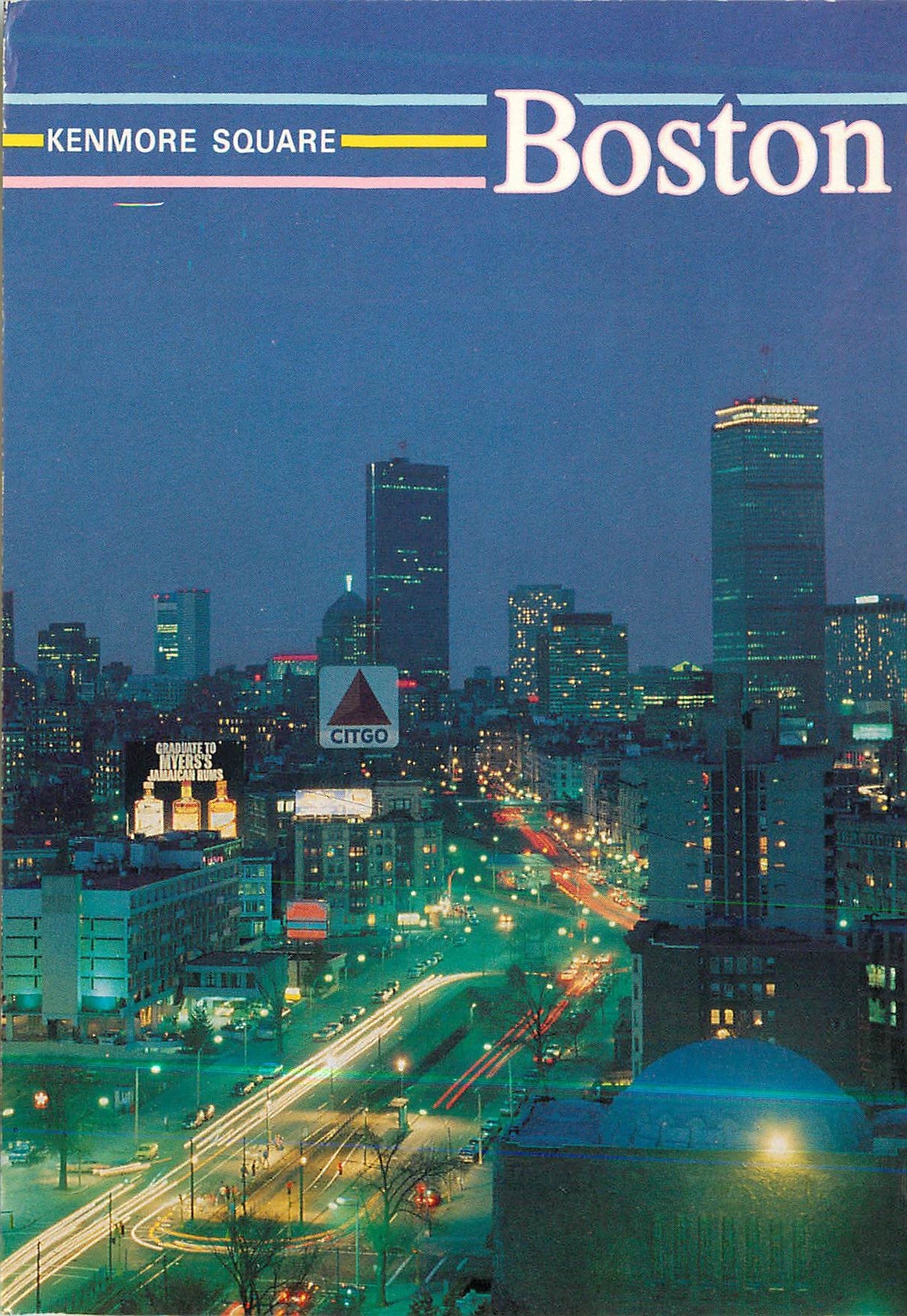 CPM Kenmore Square at Night Boston Massachusetts