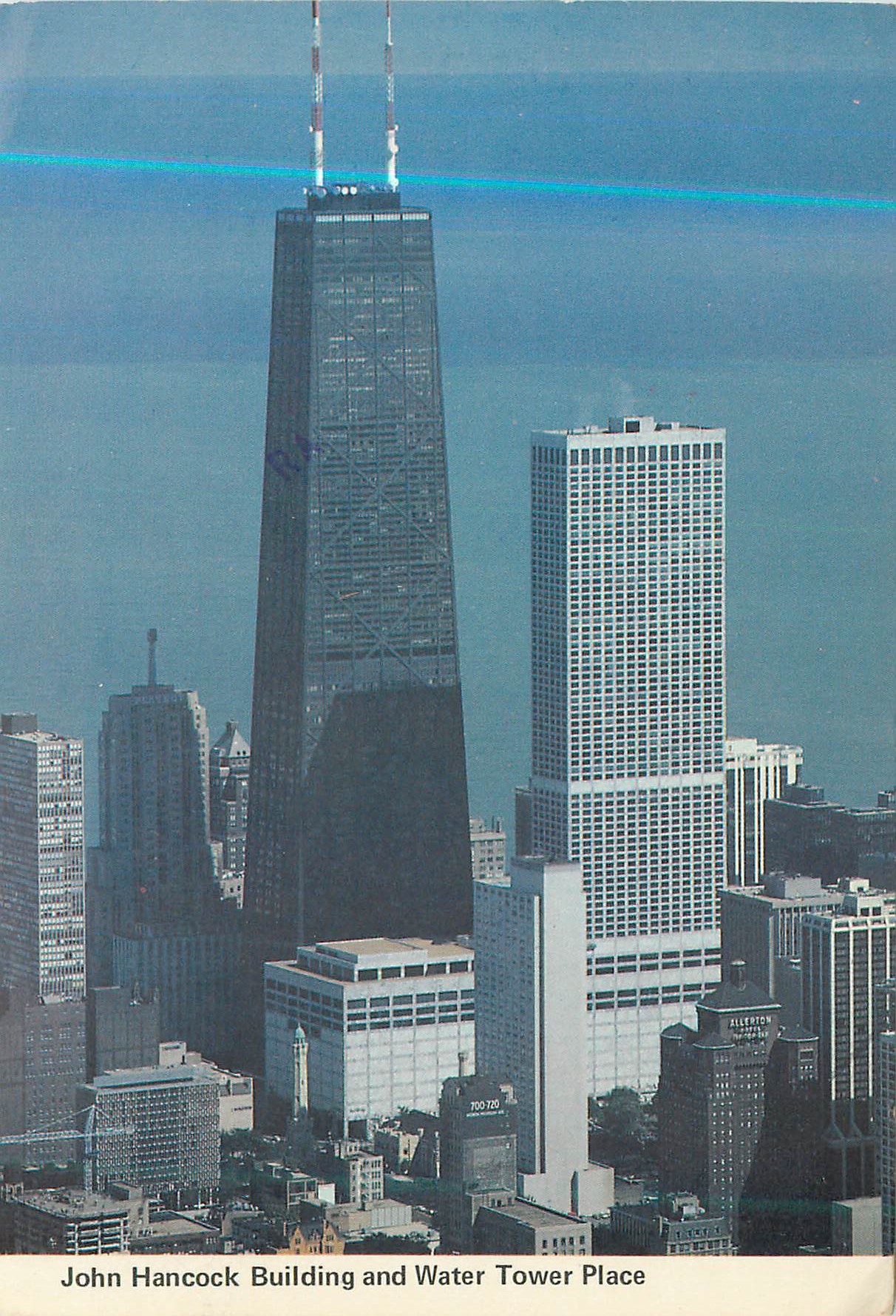 CPM John Hancock Building and Water Tower Place Chicago Illinois