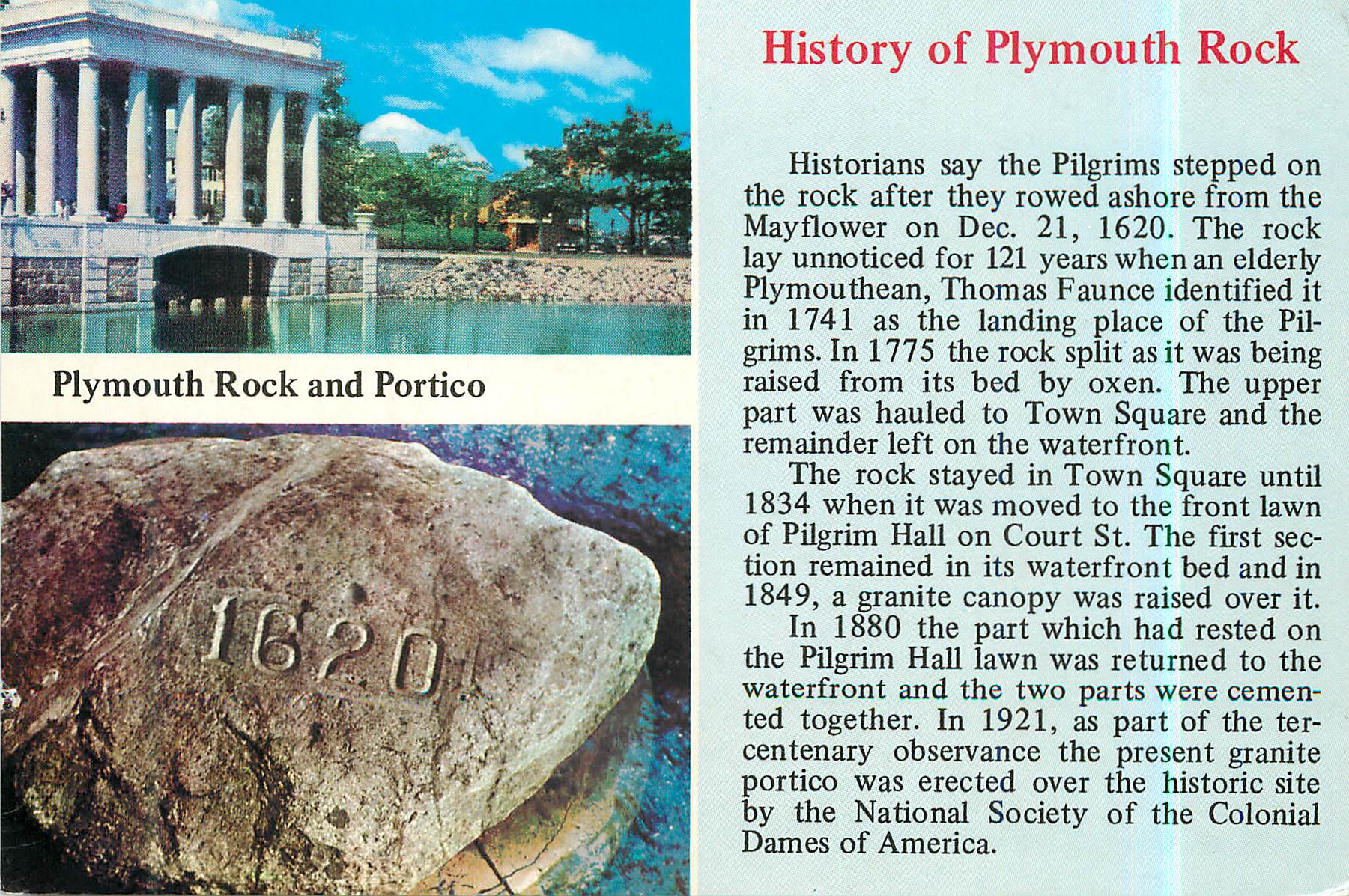 CPM Plymouth Rock and Portico