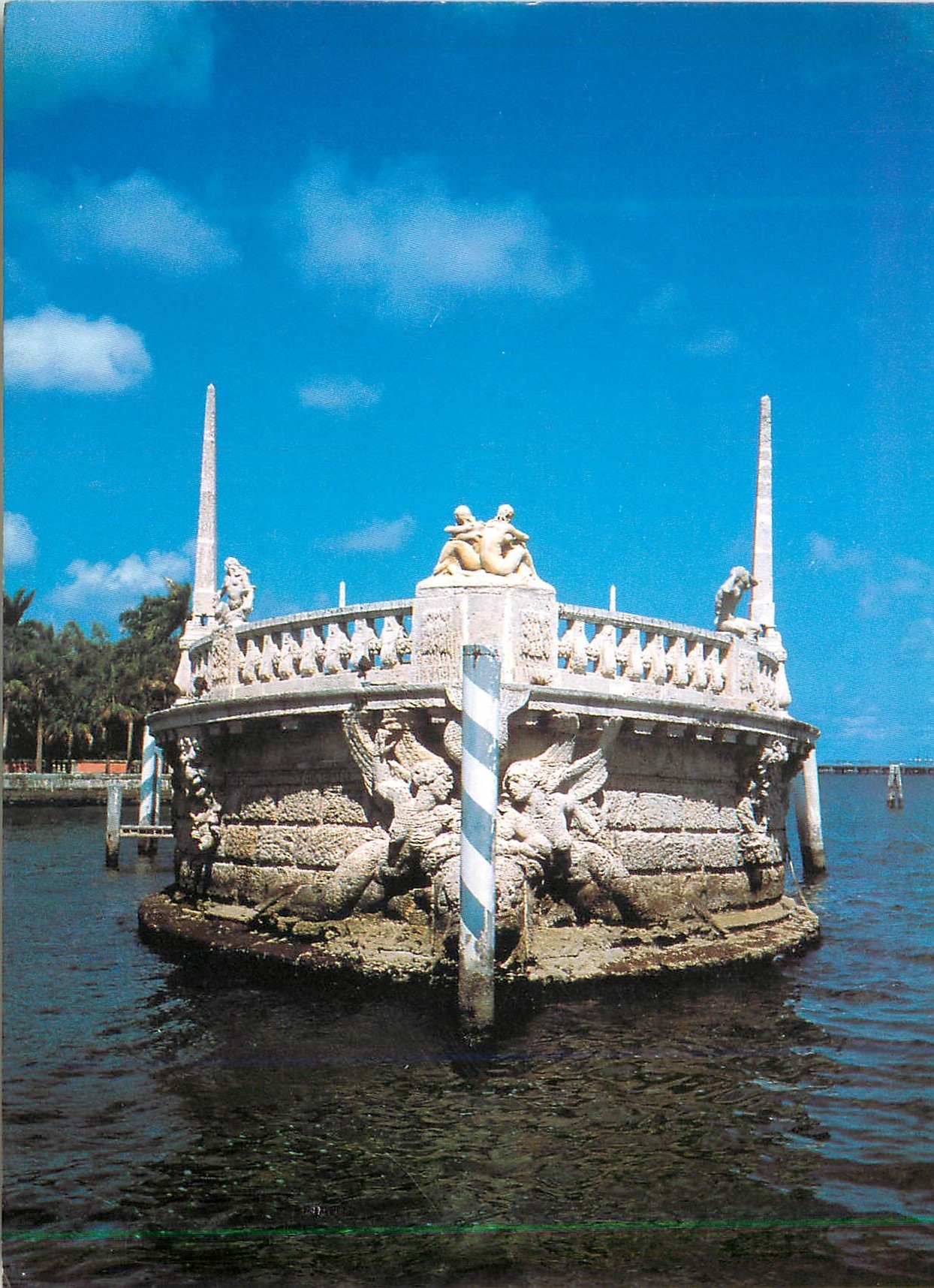 CPM Exposition Navirland Cuchi White Les Trois Quartiers octobre 1991 Vizcaya Miami Etats Unis