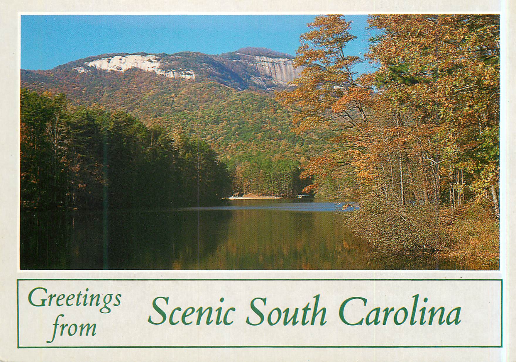 CPM Greeting from Scenic South Carolina Mountain
