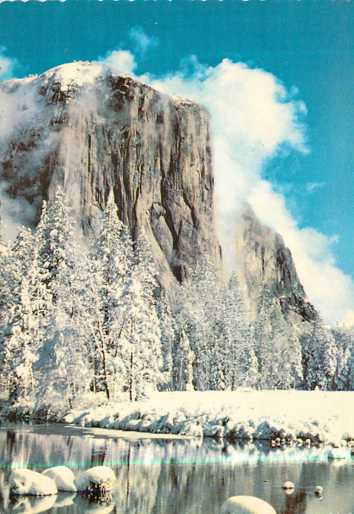 CPM El Capitan Winter Yosemite National Park California